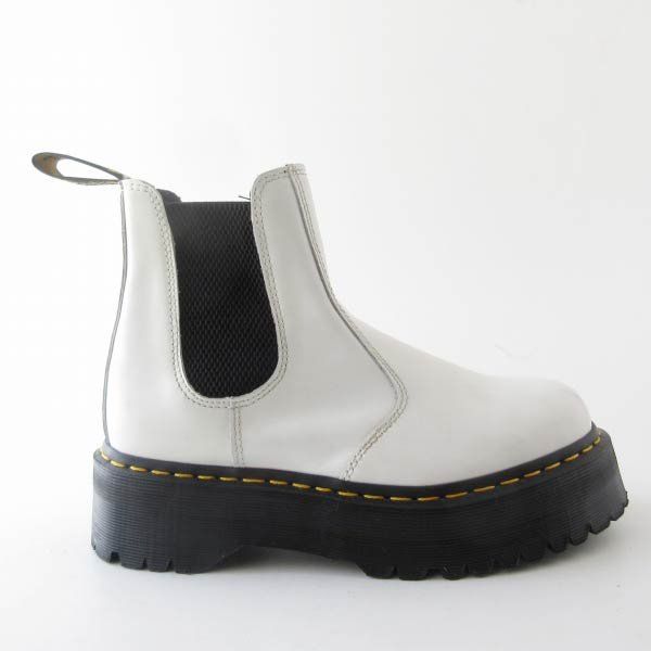 Dr.Martens ドクターマーチン 2976 QUAD 厚底 チェルシーブーツ 白系