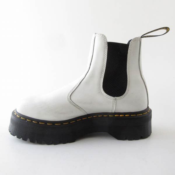 Dr.Martens ドクターマーチン 2976 QUAD 厚底 チェルシーブーツ 白系