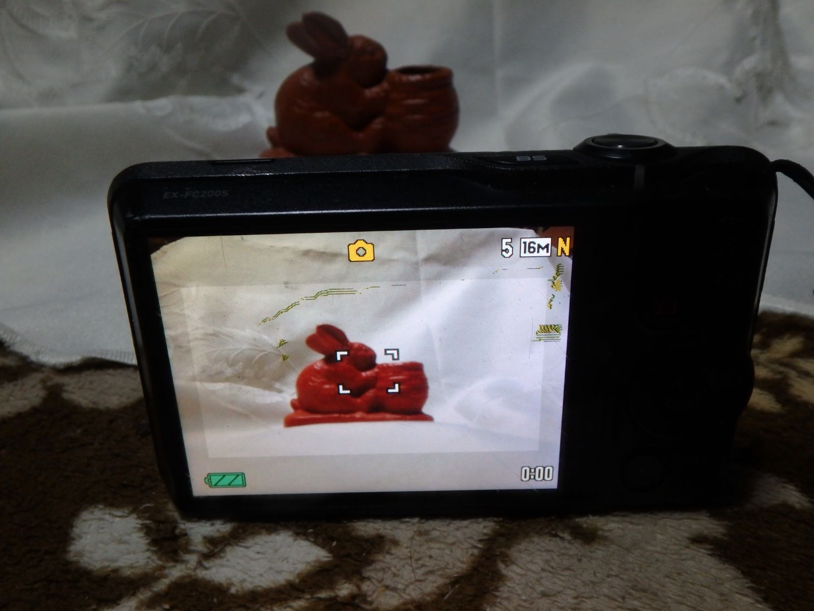 動作品 カシオ EX-FC200S EXILIM デジタルカメラ 難 - メルカリ