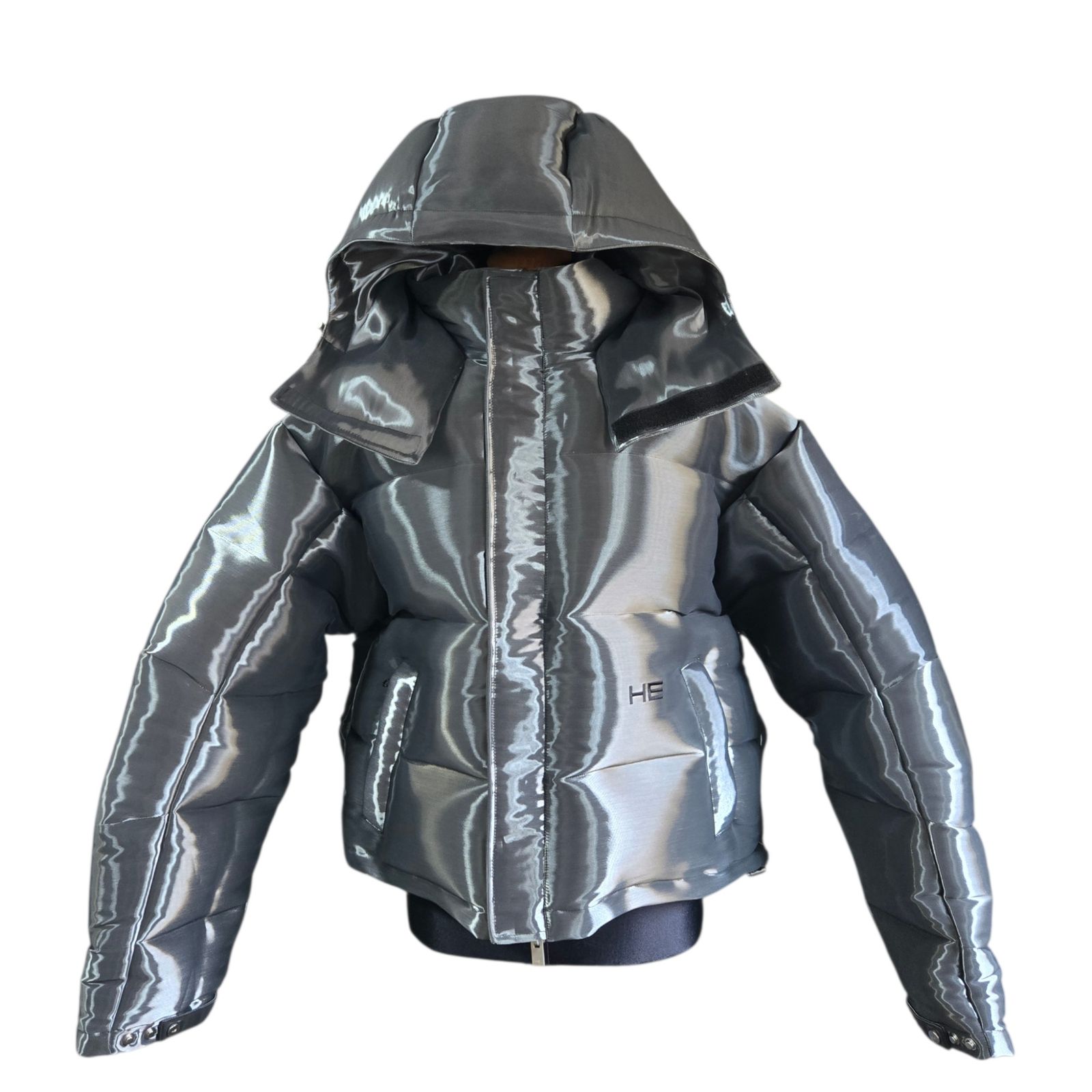 ◇ HELIOT EMIL エリオット エミル LIQUID METAL DOWN JACKET リキッド 