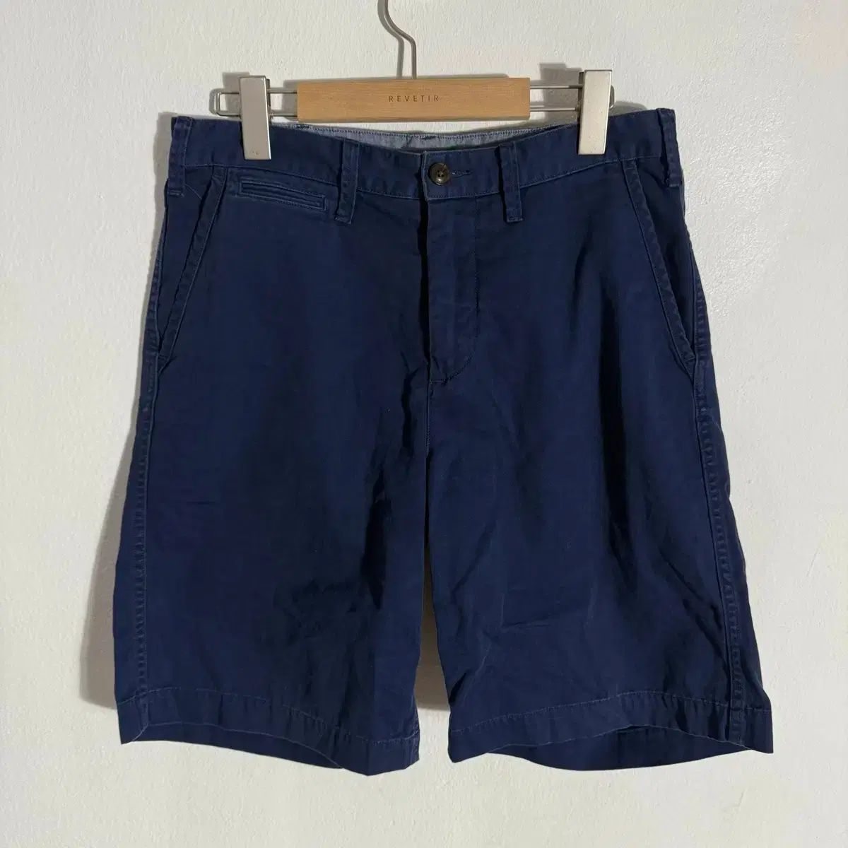 ポロ ラルフローレン コットン ネイビー ハーフ パンツ (30) ショート 