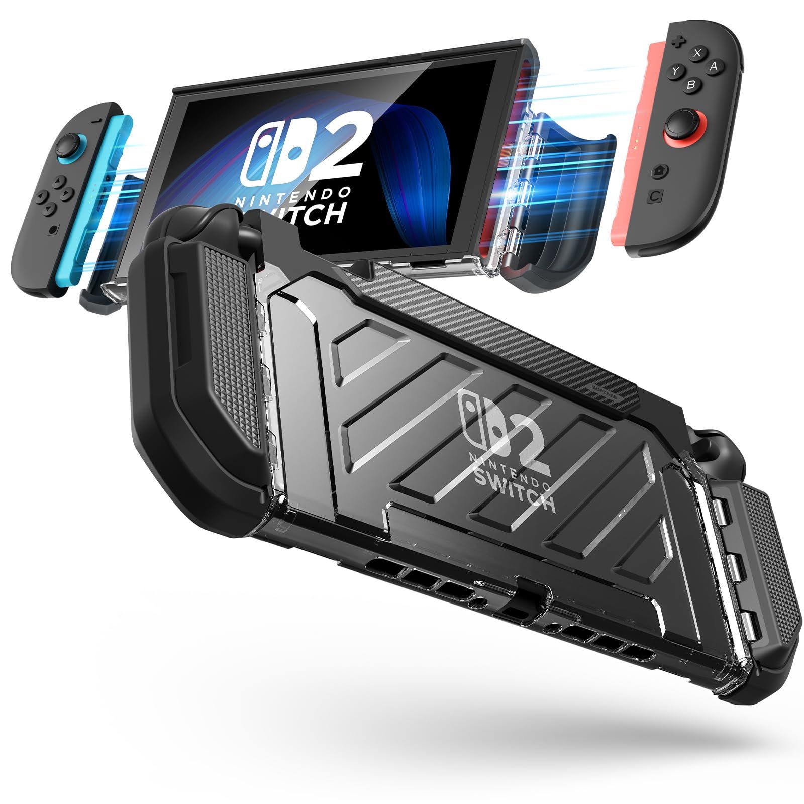 迅速に発送】SUPCASE Nintendo Switch 2 ケース 2025 用 [ミリタリー