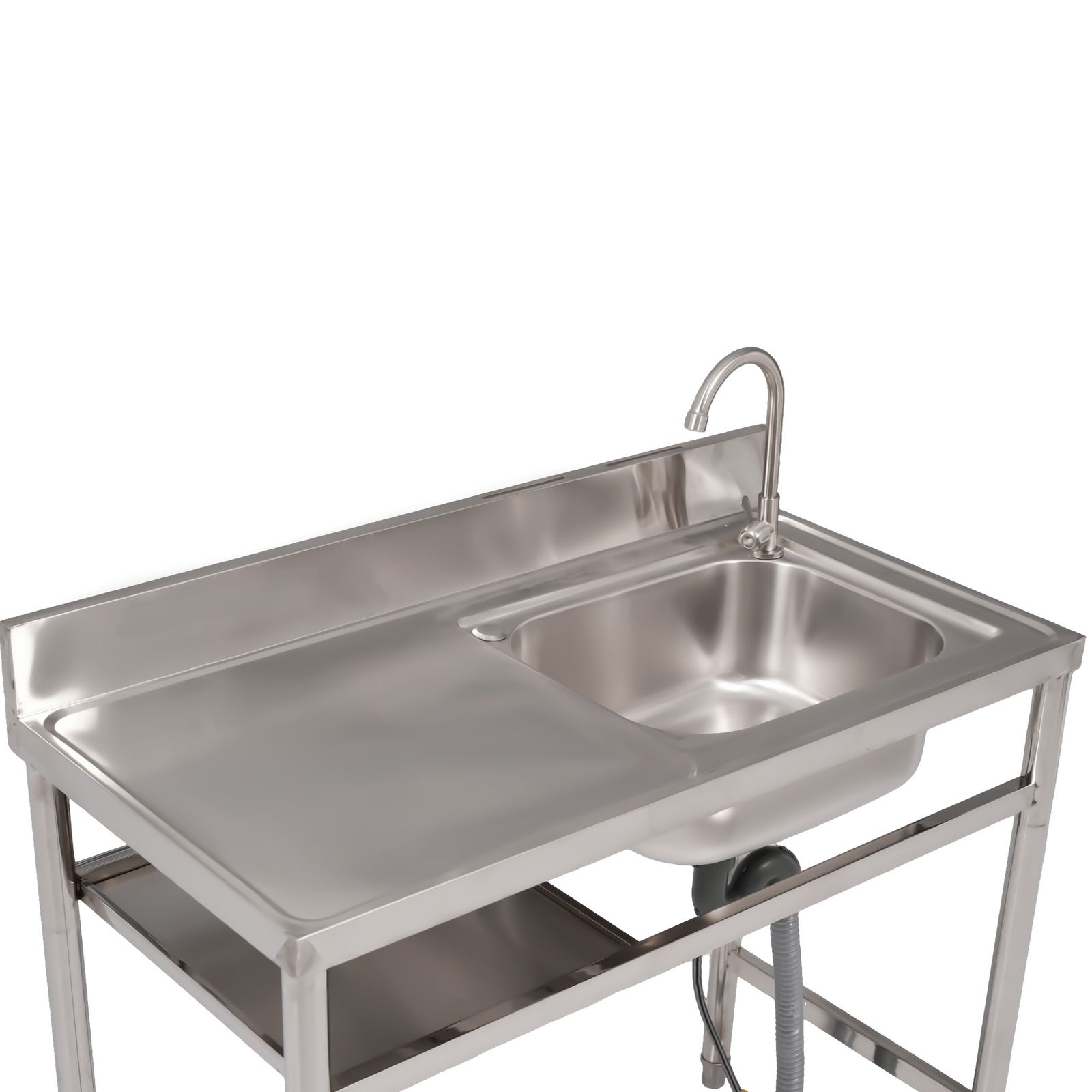数量限定セール」 【幅100cm】屋外 流し台 ステンレス製 ガーデン