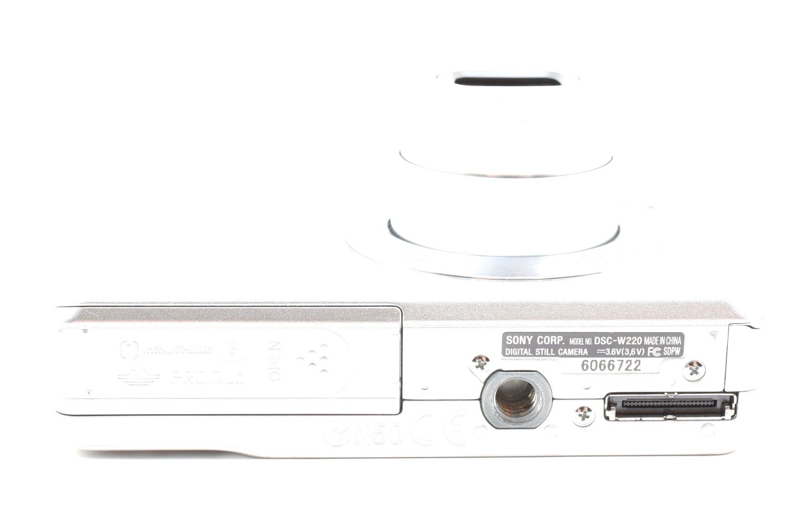 美品】ソニー SONY Cyber-Shot DSC-W220 シルバーメモリースティック