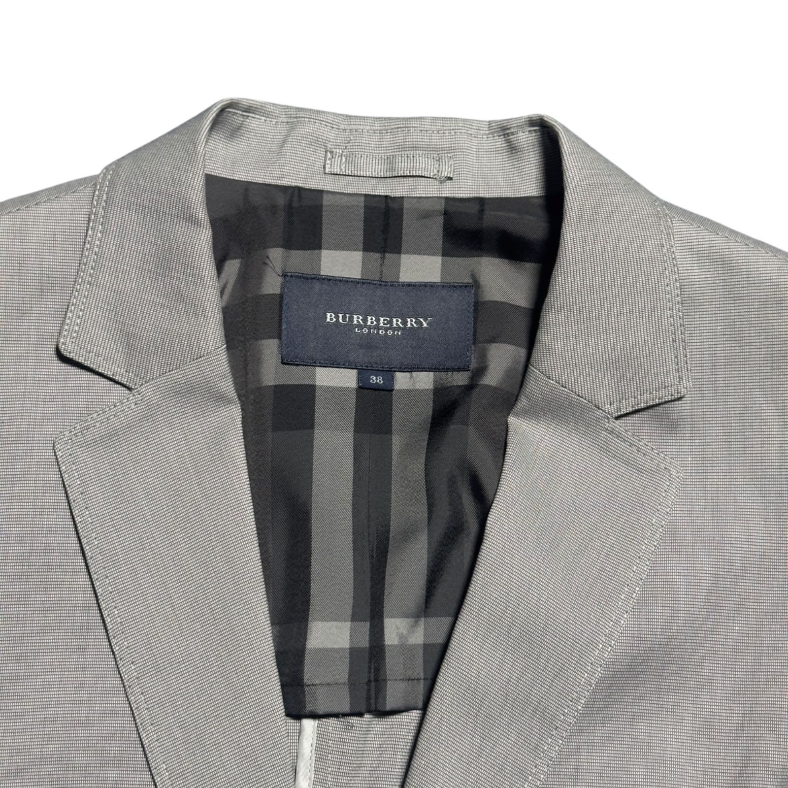 極美品】BURBERRY LONDON パンツスーツ セットアップ ロゴボタン