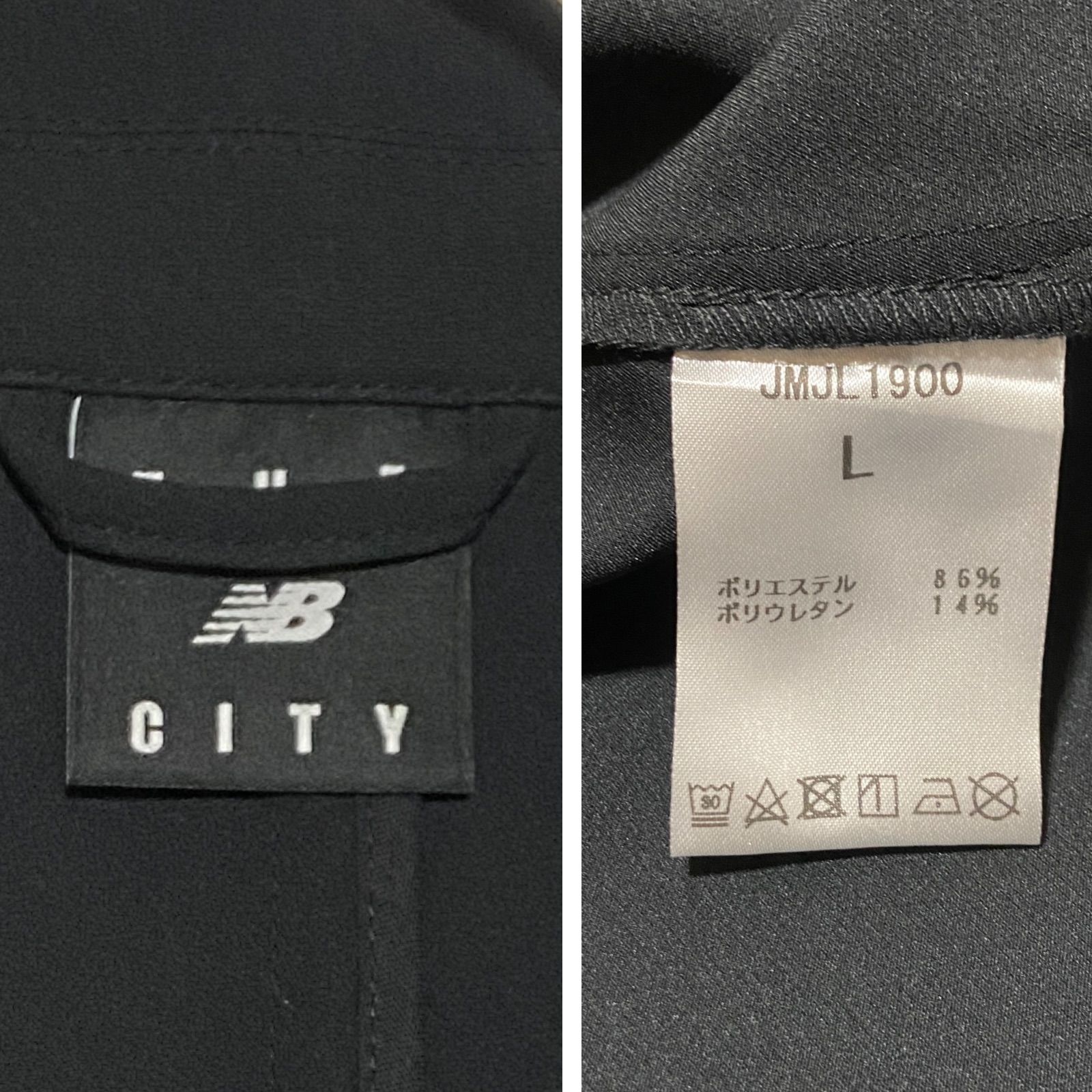 NEW BALANCE ニューバランス THE CITY テーラードジャケット ネイビー 
