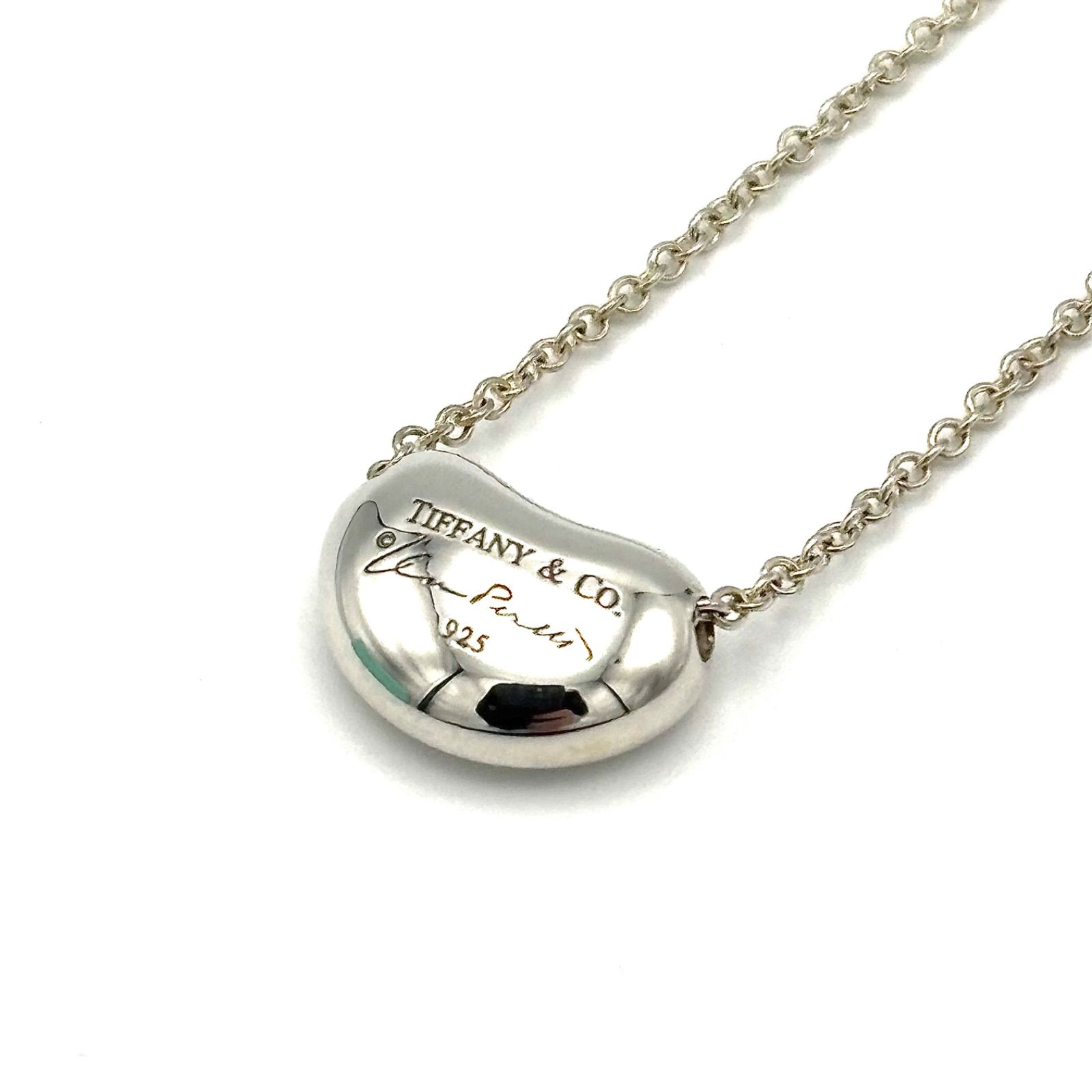 Tiffany&Co. ティファニー ビーンズ ネックレス シルバー 925 ミニ