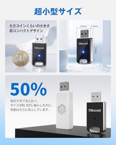 公式】オットキャスト ミニ OTTOCAST MINI 2025最新 ワイヤレス