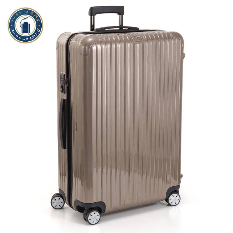 【極美品】RIMOWAリモワ　サルサ SALSA機内持ち込み可能25L シルバー RIMOWA リモワ SALSA サルサ 97L 4輪 TSAロック XL 最大容量 プロセコ