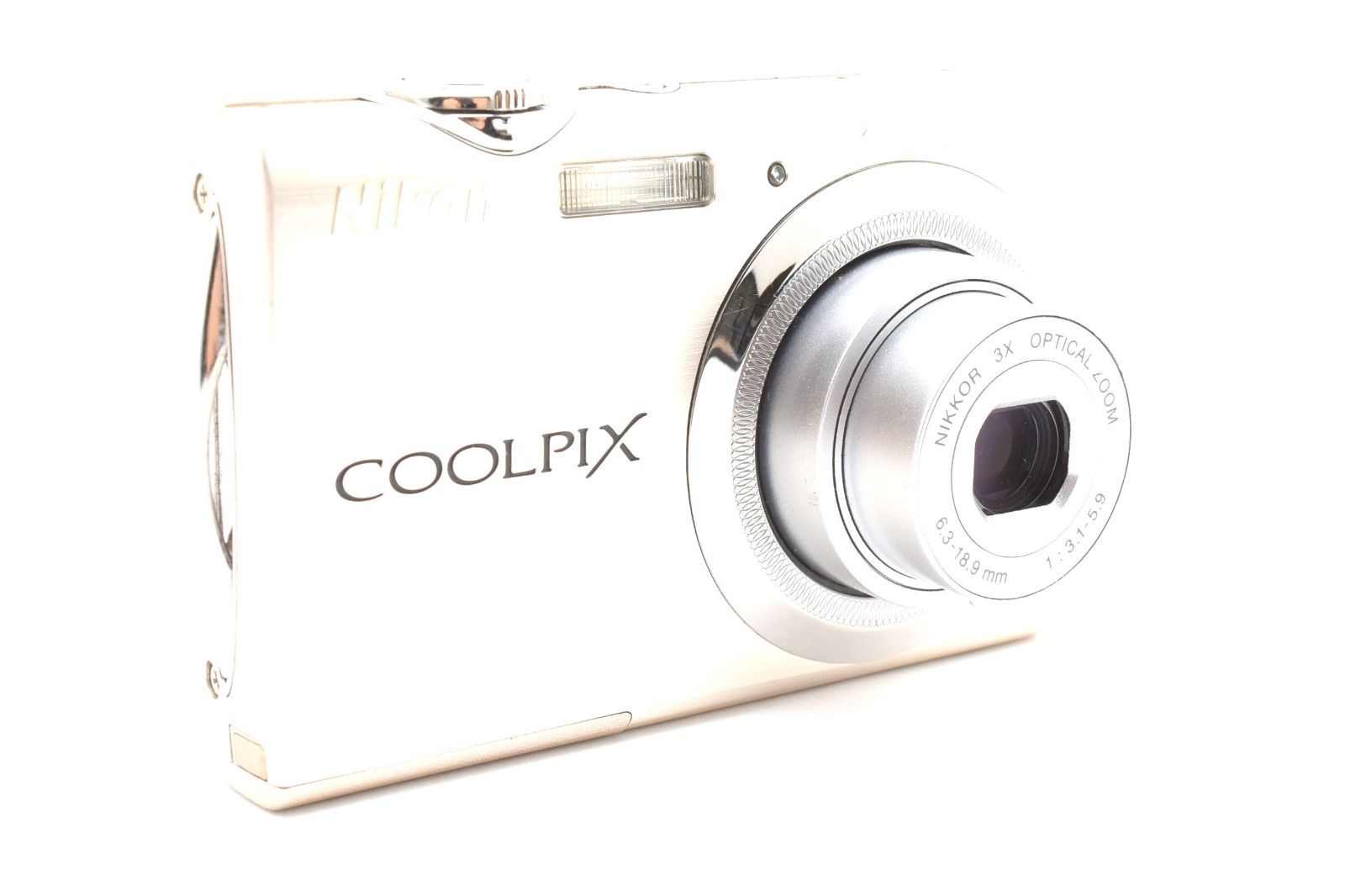 美品】ニコン Nikon COOLPIX S230 ソリッドシルバー SDカード付き