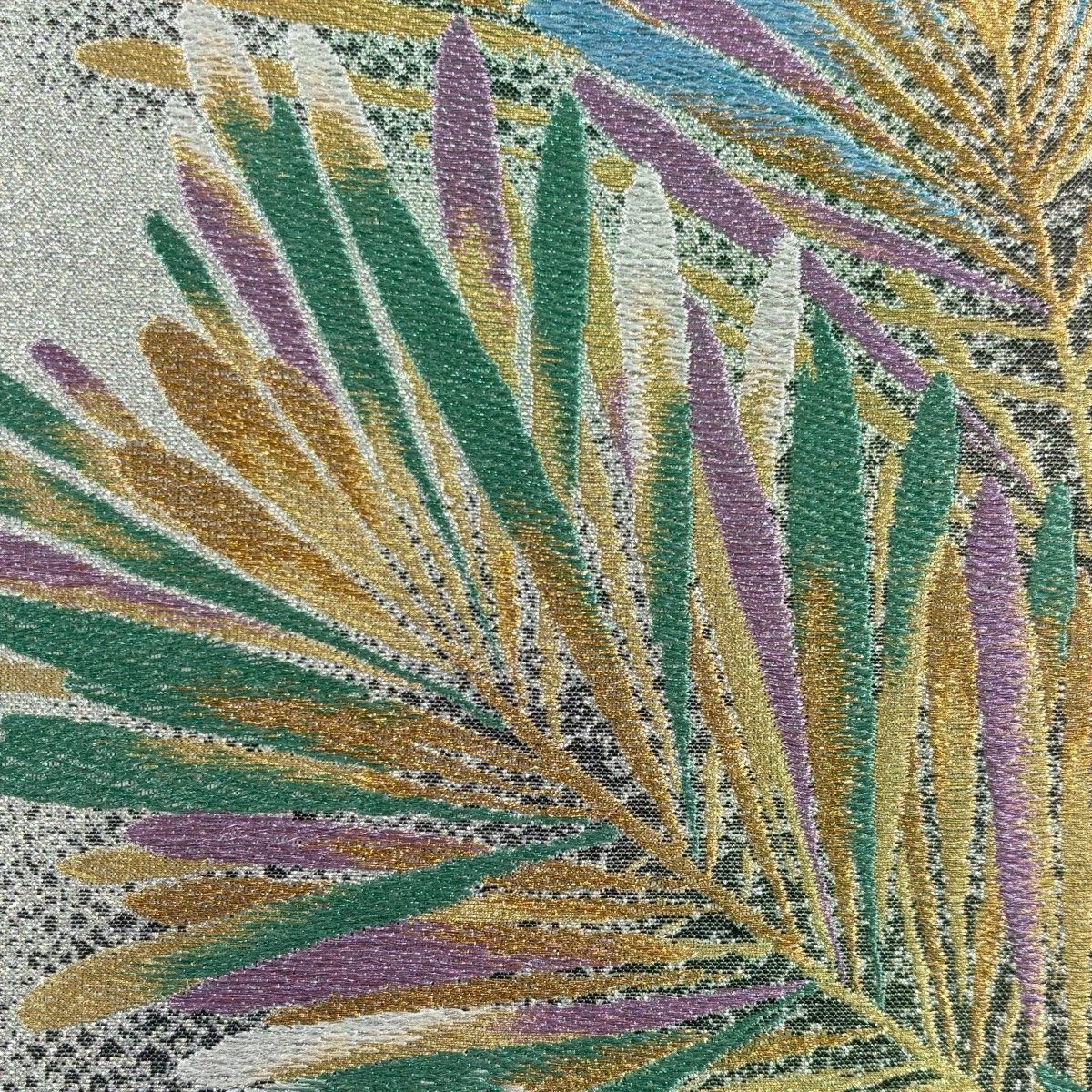 美品】 袋帯 秀品 若松 金糸 箔 薄緑 六通 正絹 【中古】 - メルカリ