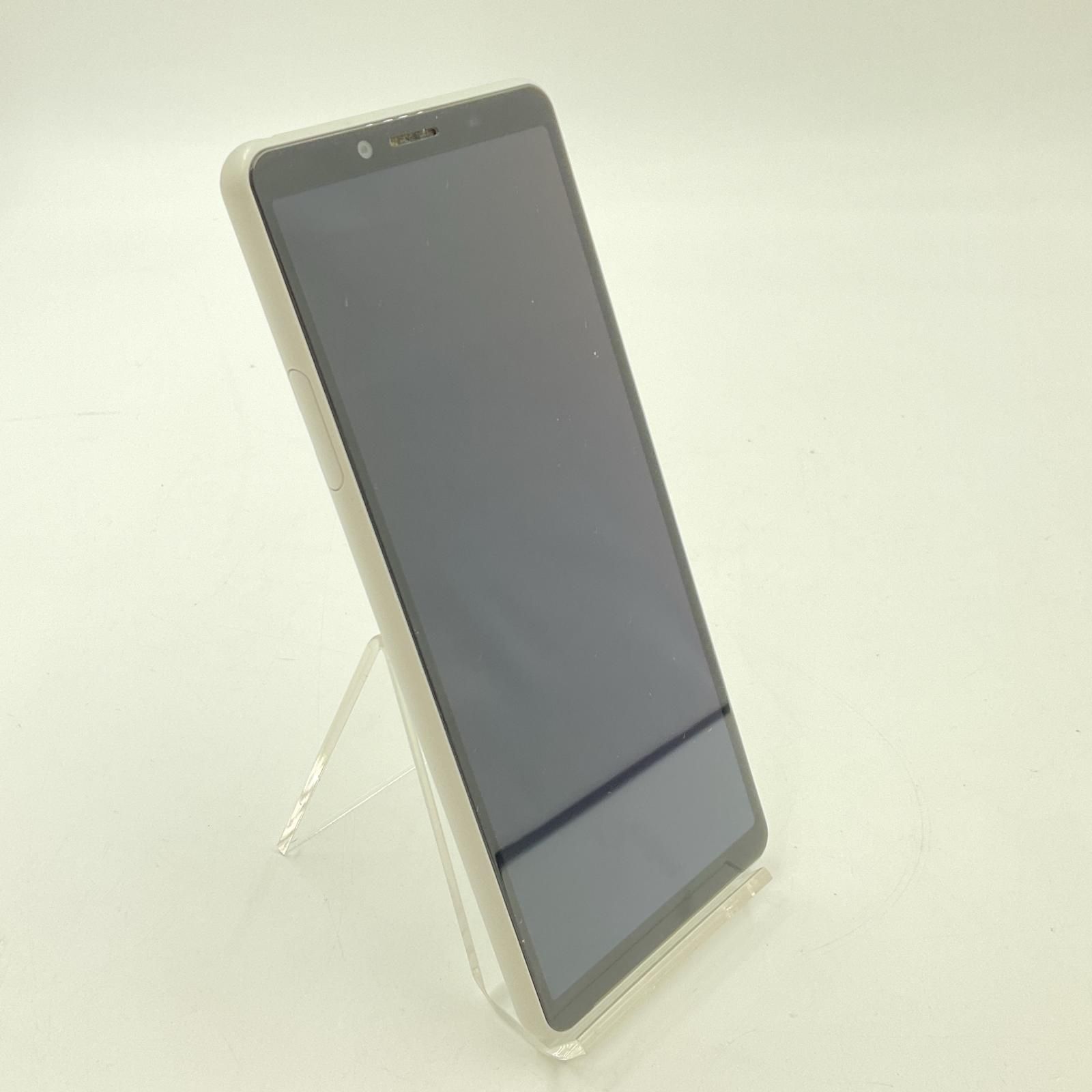 Sony Xperia 10II 64GB White SIMフリー XQ-AU42 美品 動作確認済【全額返金保証】【最速発送】