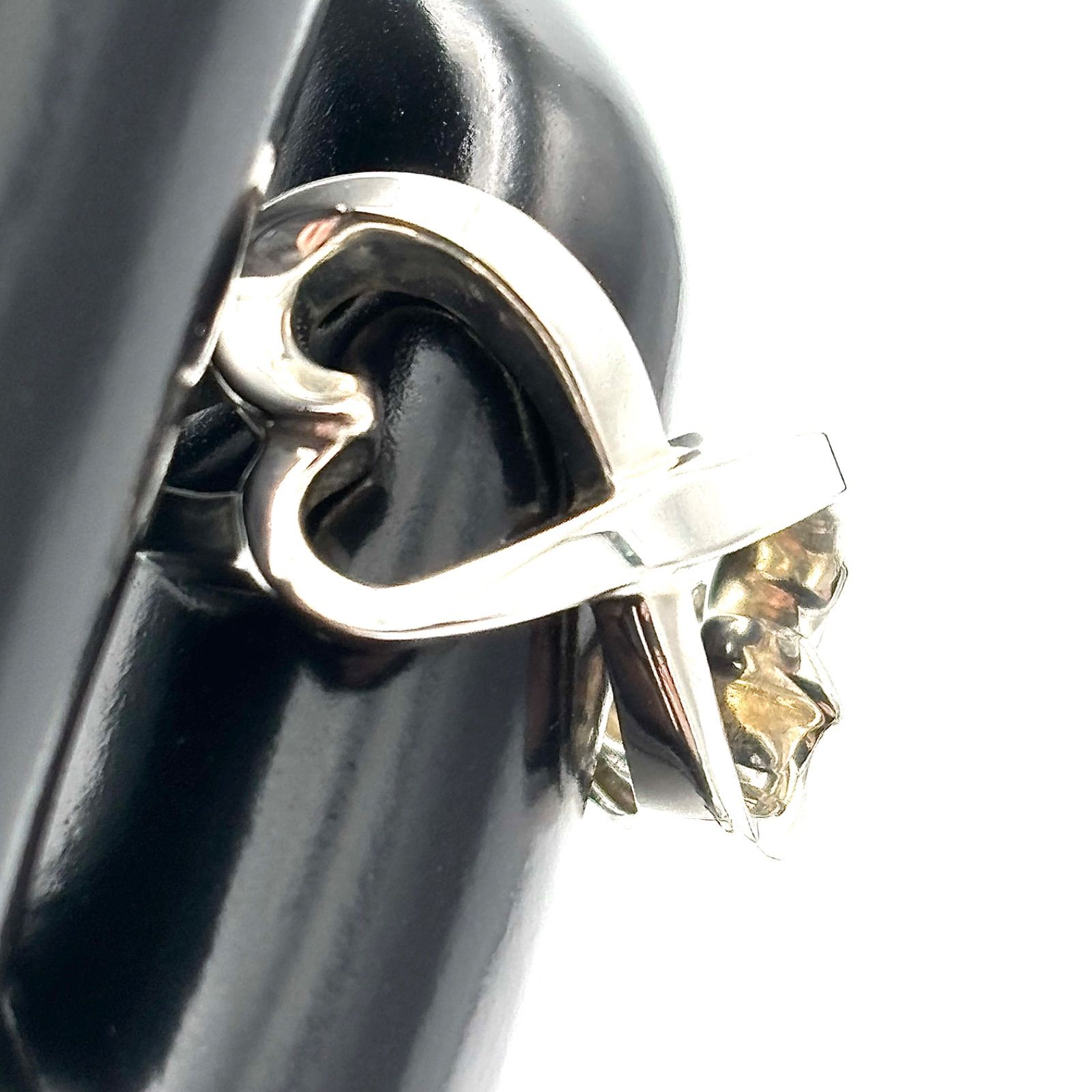 Tiffany&Co. ティファニー ダブルラビングハート リング 8号 シルバー
