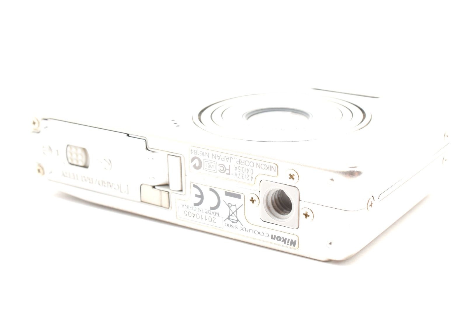 ニコン Nikon COOLPIX S500 シルバー コンパクトデジタルカメラ - メルカリ