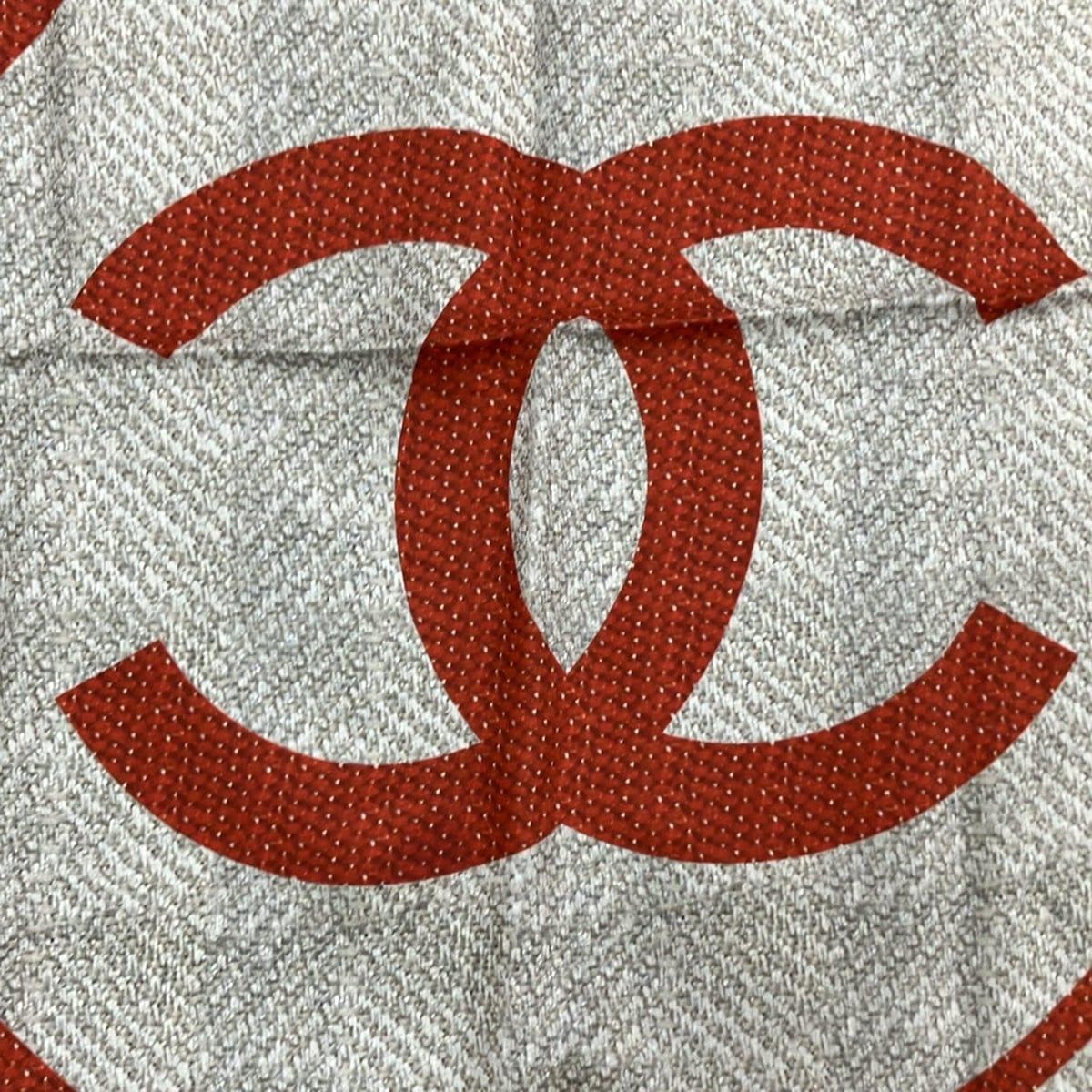 CHANEL(シャネル) スカーフ新品同様 - 黒×ベージュ CHANEL 31 RUE