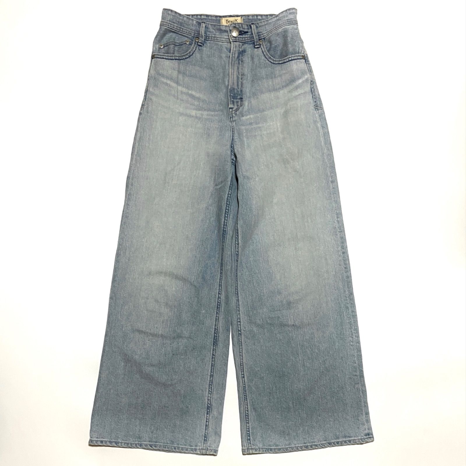 YANUK ヤヌーク ワイドフレアデニム WIDE FLARE 57171321 MFT 25 M 