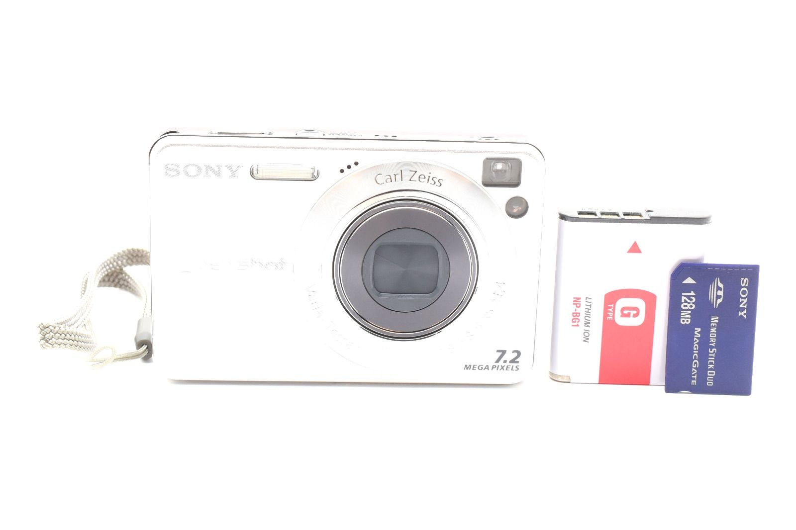 ソニー SONY Cyber-Shot DSC-W120 シルバー メモリースティック付き