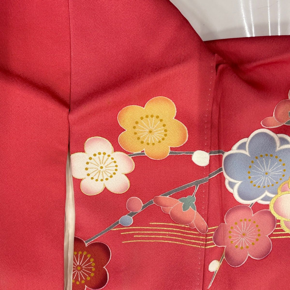 ピンク 花車 振袖 身丈162 振袖 身丈162cm 裄丈64cm M 袷 花車 牡丹 金糸 金彩 ピンク 正絹 秀品