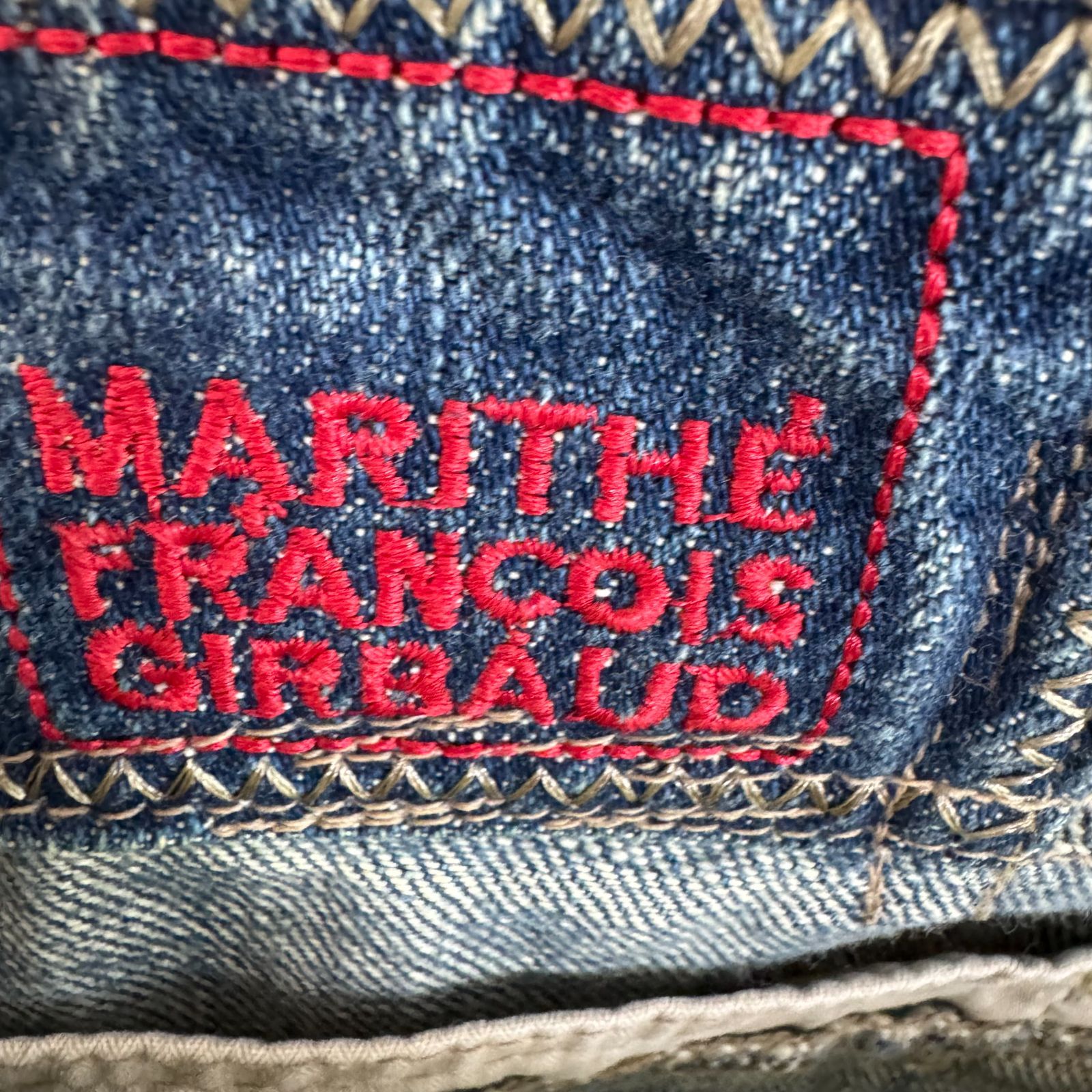 00s MARITHE + FRANCOIS GIRBAUD マリテフランソワジルボー デニム 