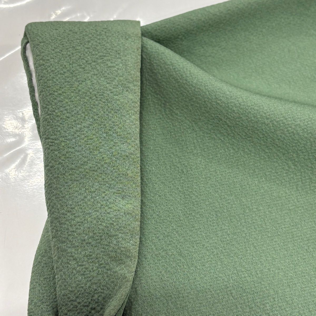 付下げ 身丈159cm 裄丈65cm M 袷 人間国宝 福田喜重 鈴乃屋 落款 箔