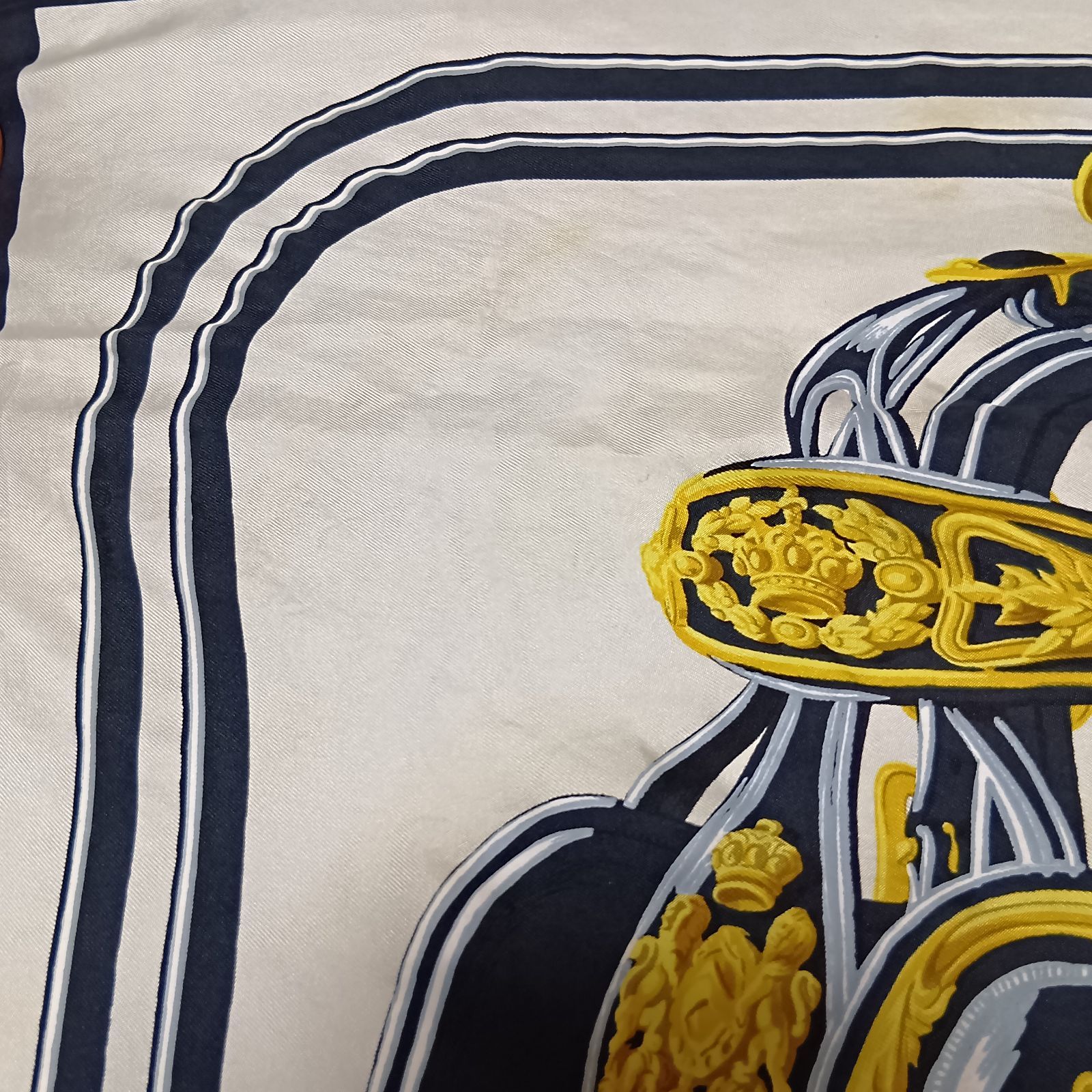 HERMES エルメス カレ90 BRIDES de GALA ブリッド ドゥ ガラ ブラック