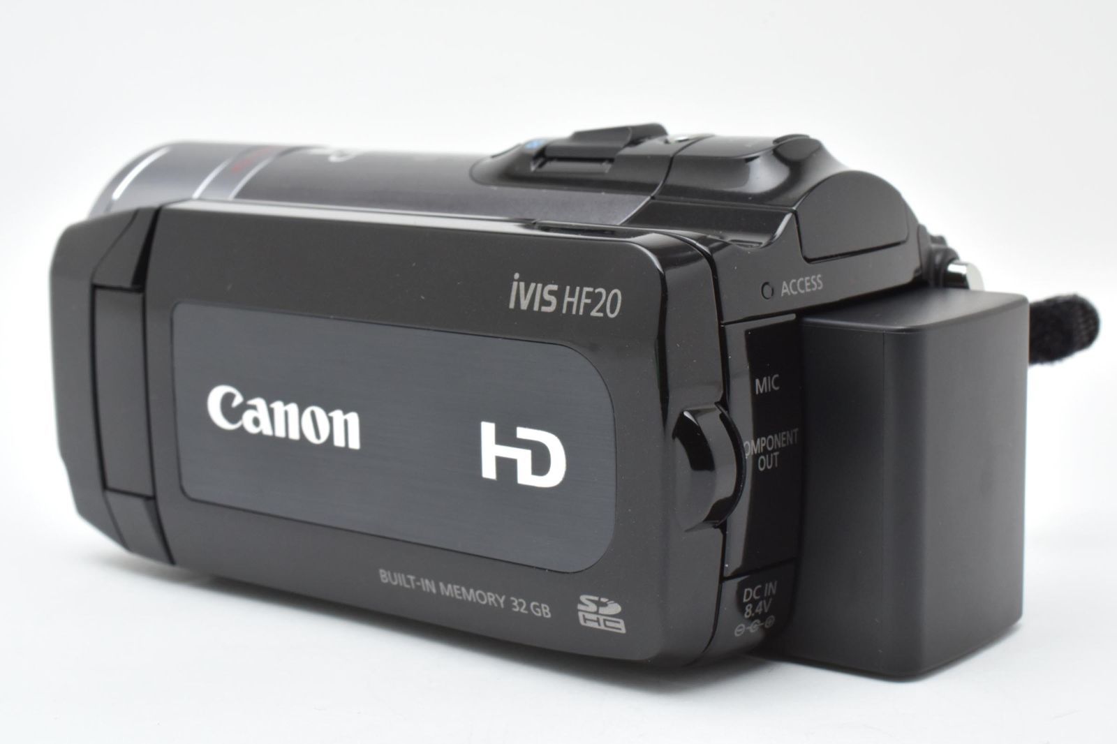 返品保証】☆良品☆ キャノン Canon iVIS HF20 ブラック ビデオカメラ