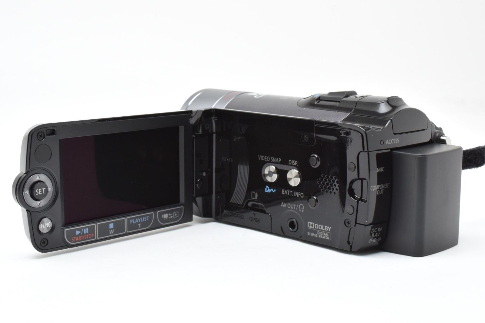 返品保証】☆良品☆ キャノン Canon iVIS HF20 ブラック ビデオカメラ