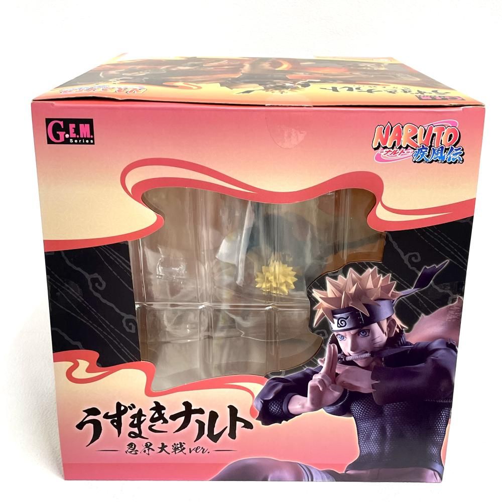 中古】開封・箱ｲﾀﾐ)G.E.M.シリーズ うずまきナルト 忍界大戦Ver.[79