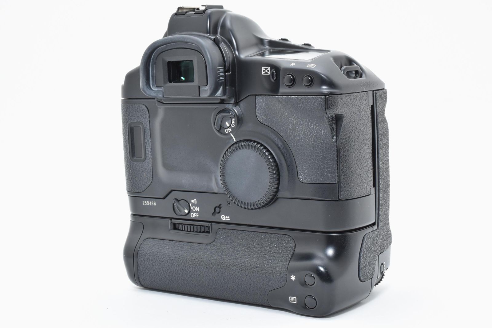 返品保証】☆良品☆ Canon EOS-1V HS ボディ PB-E2付き フィルムカメラ