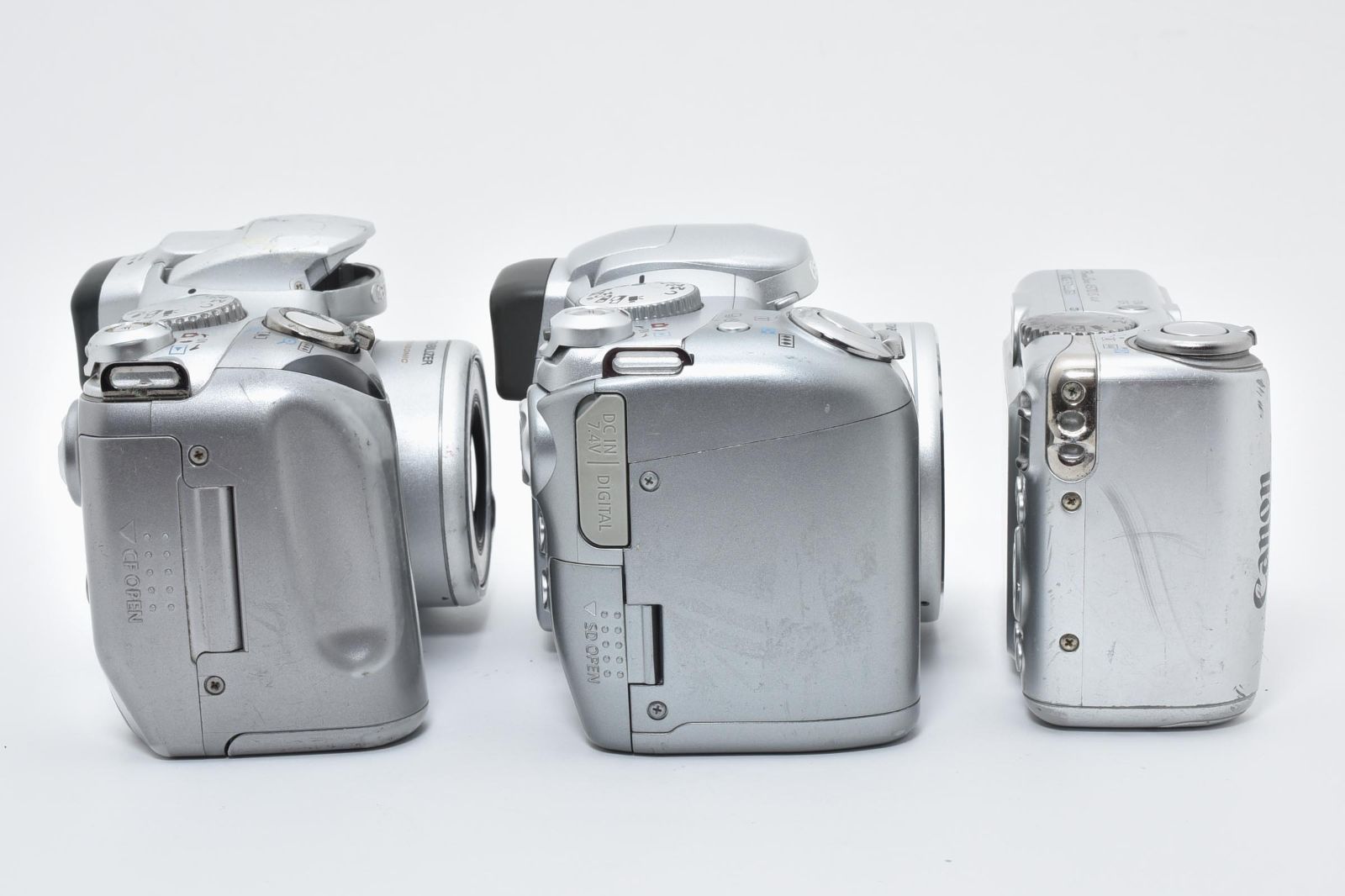 ☆ジャンク☆ Canon キヤノン まとめ PowerShot A570 IS/ S1 IS / S2