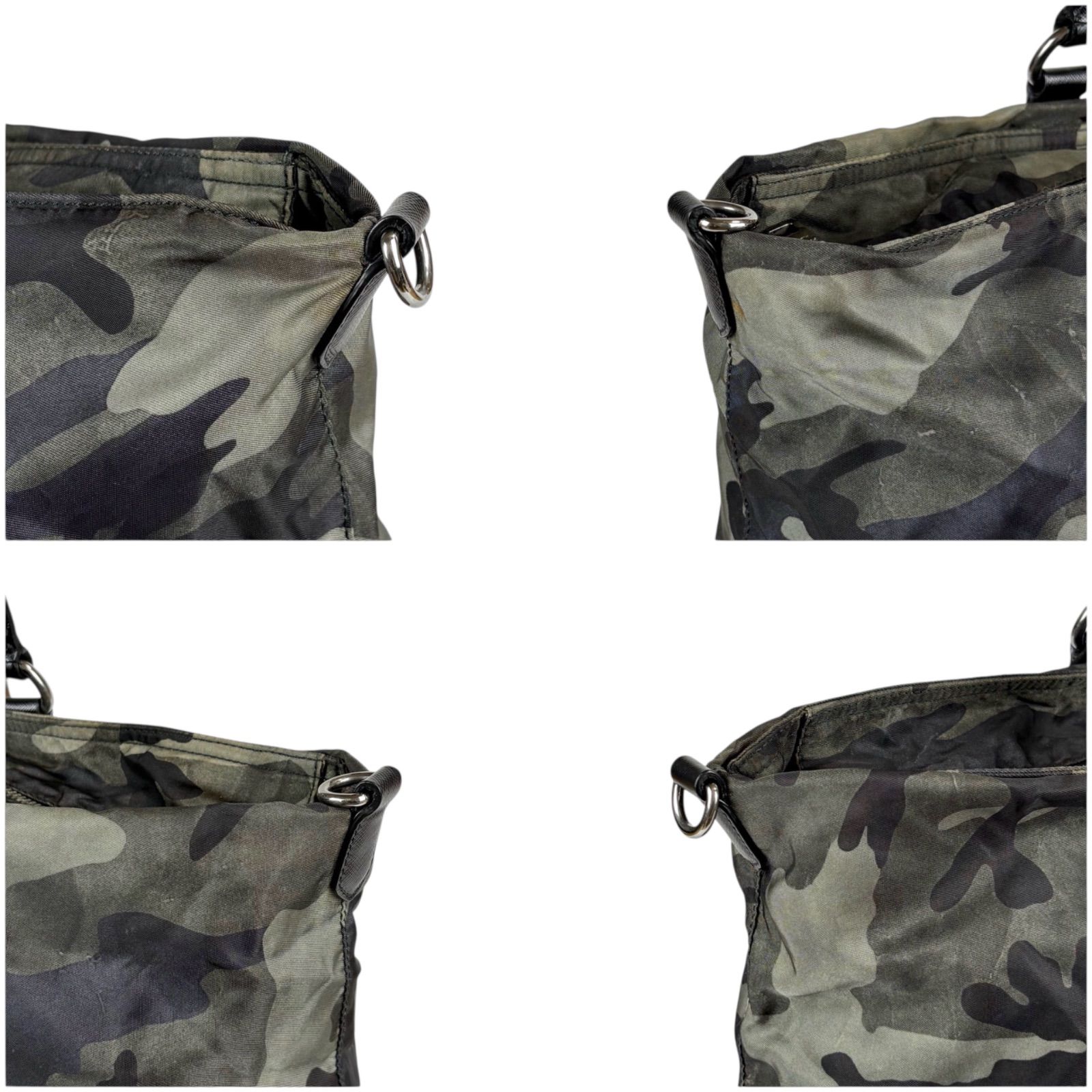 プラダ PRADA 2WAY トートバッグ ショルダーバッグ ドラゴン ソード