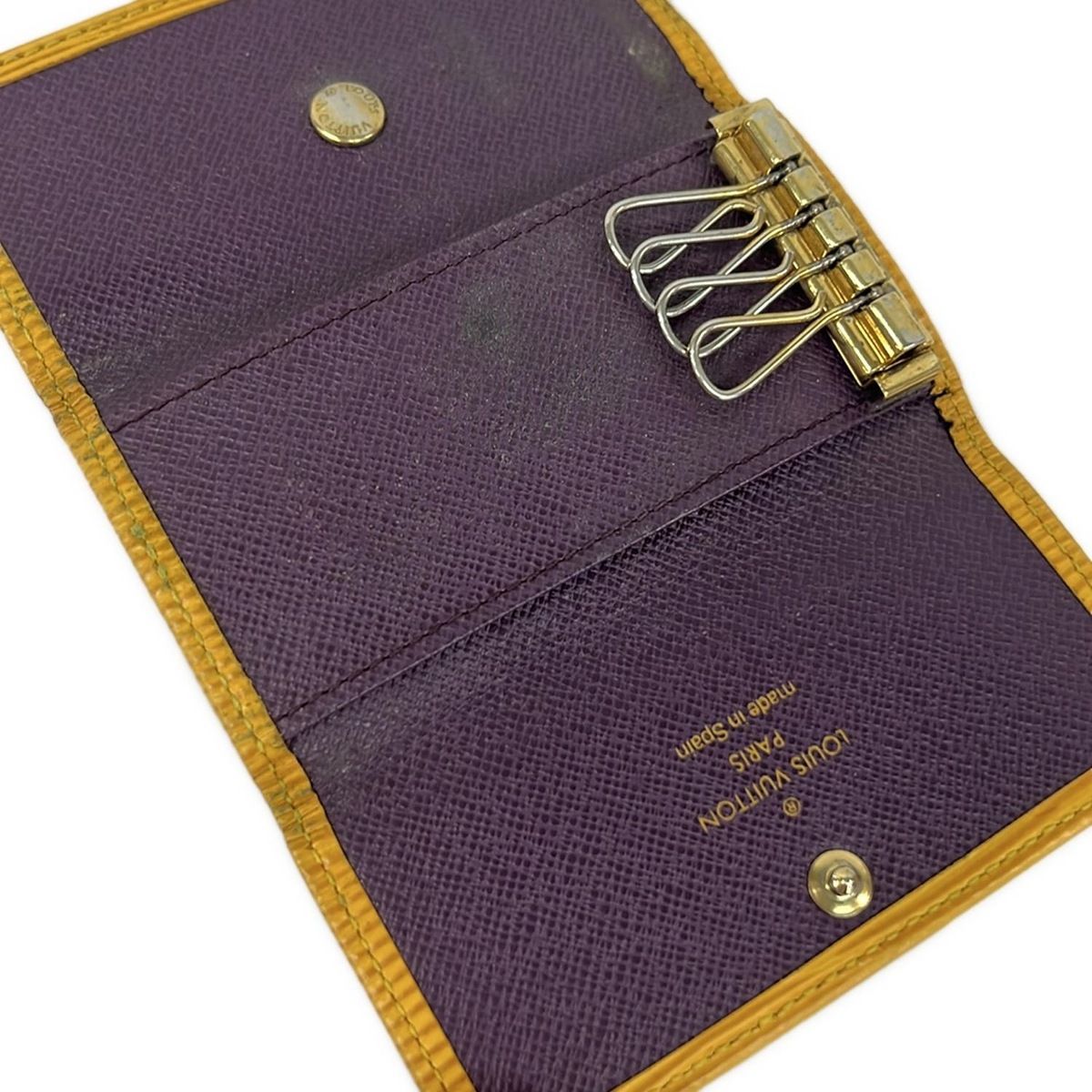 LOUIS VUITTON(ルイヴィトン) キーケース エピ ミュルティクレ4 M63829