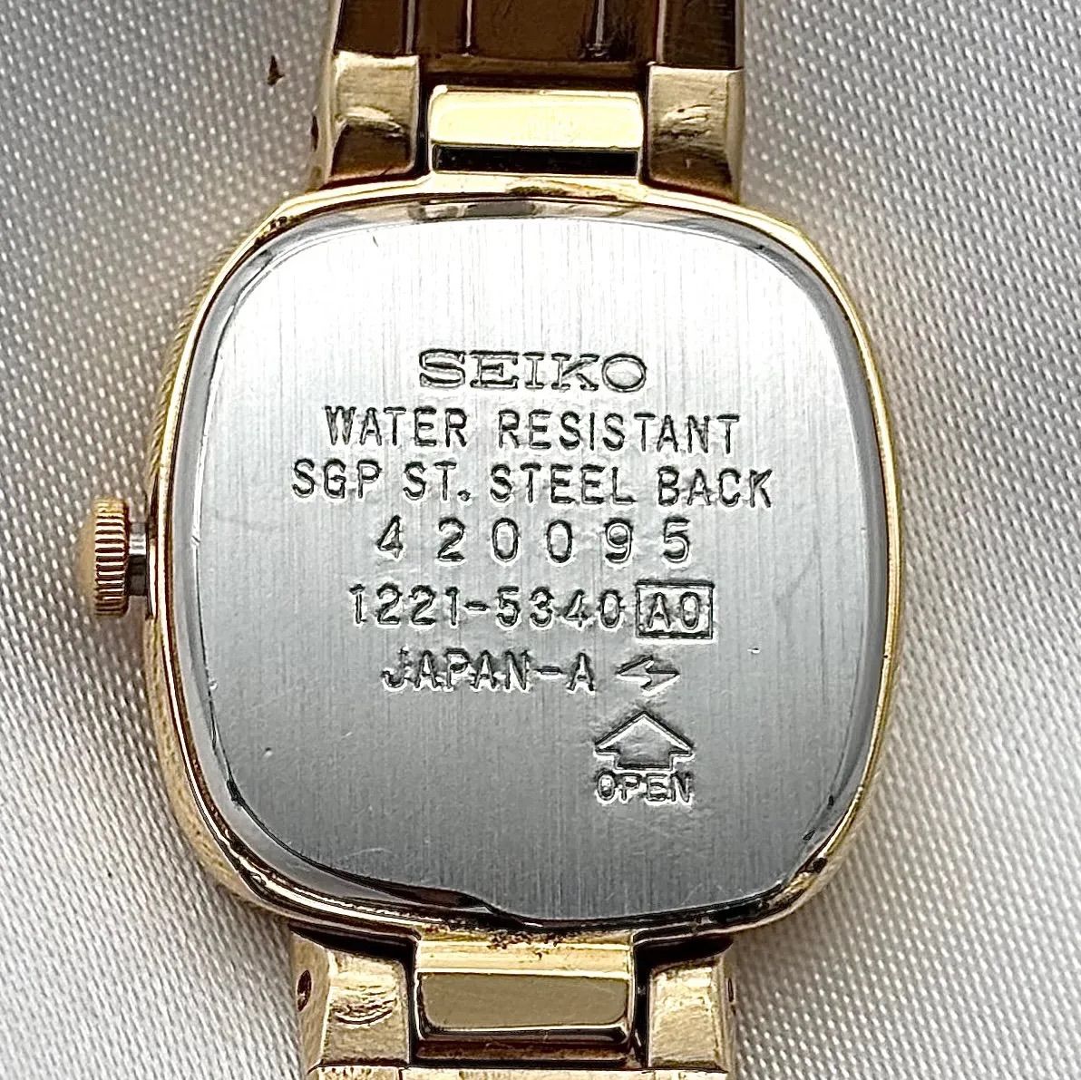 稼働品 Working item セイコー SEIKO 腕時計 レディース Ladies