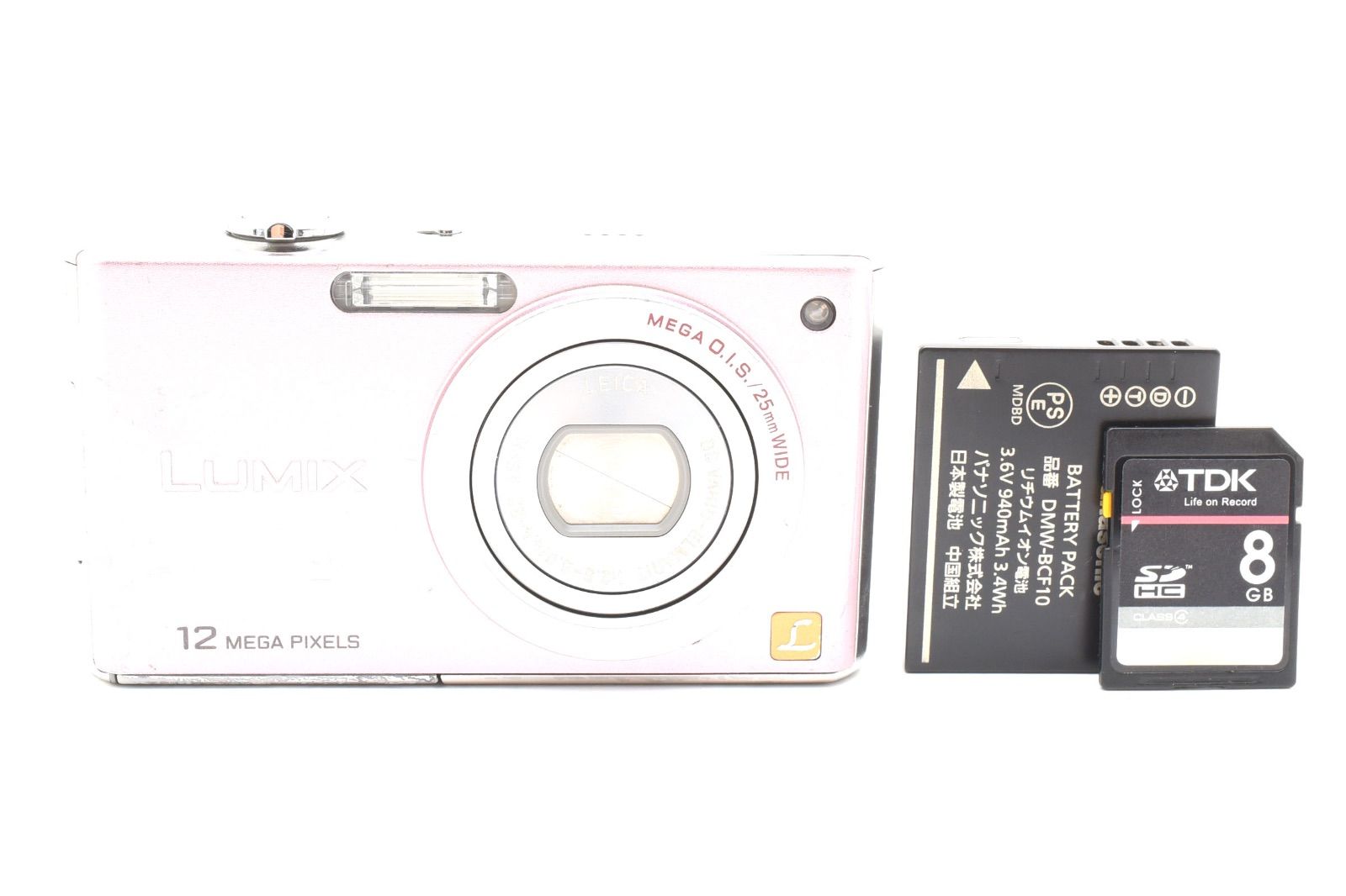 Panasonic LUMIX DMC-FX40 スイートピンク SDカード付き - メルカリ