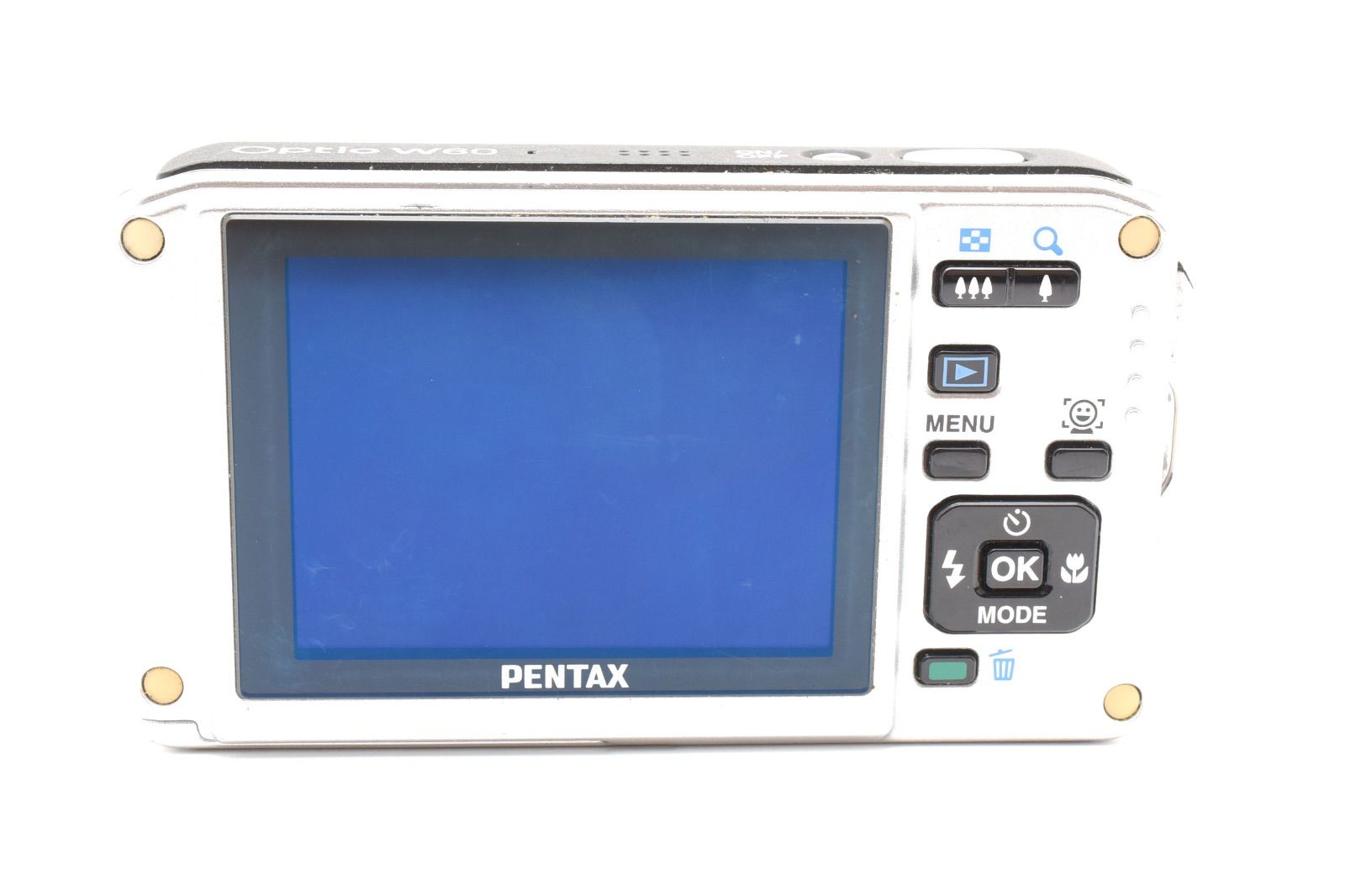 ペンタックス PENTAX Optio W60 オーシャンブルー SDカード付き - メルカリ