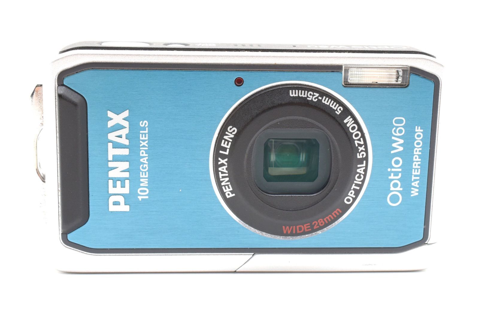 ペンタックス PENTAX Optio W60 オーシャンブルー SDカード付き - メルカリ