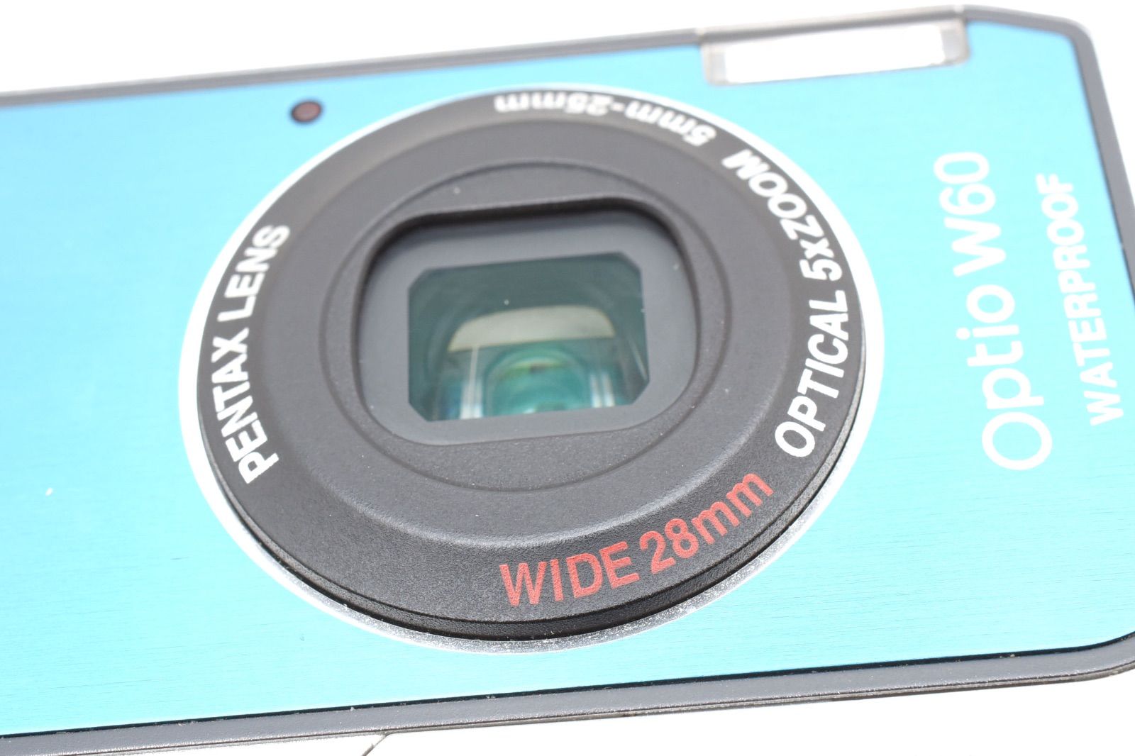 ペンタックス PENTAX Optio W60 オーシャンブルー SDカード付き - メルカリ