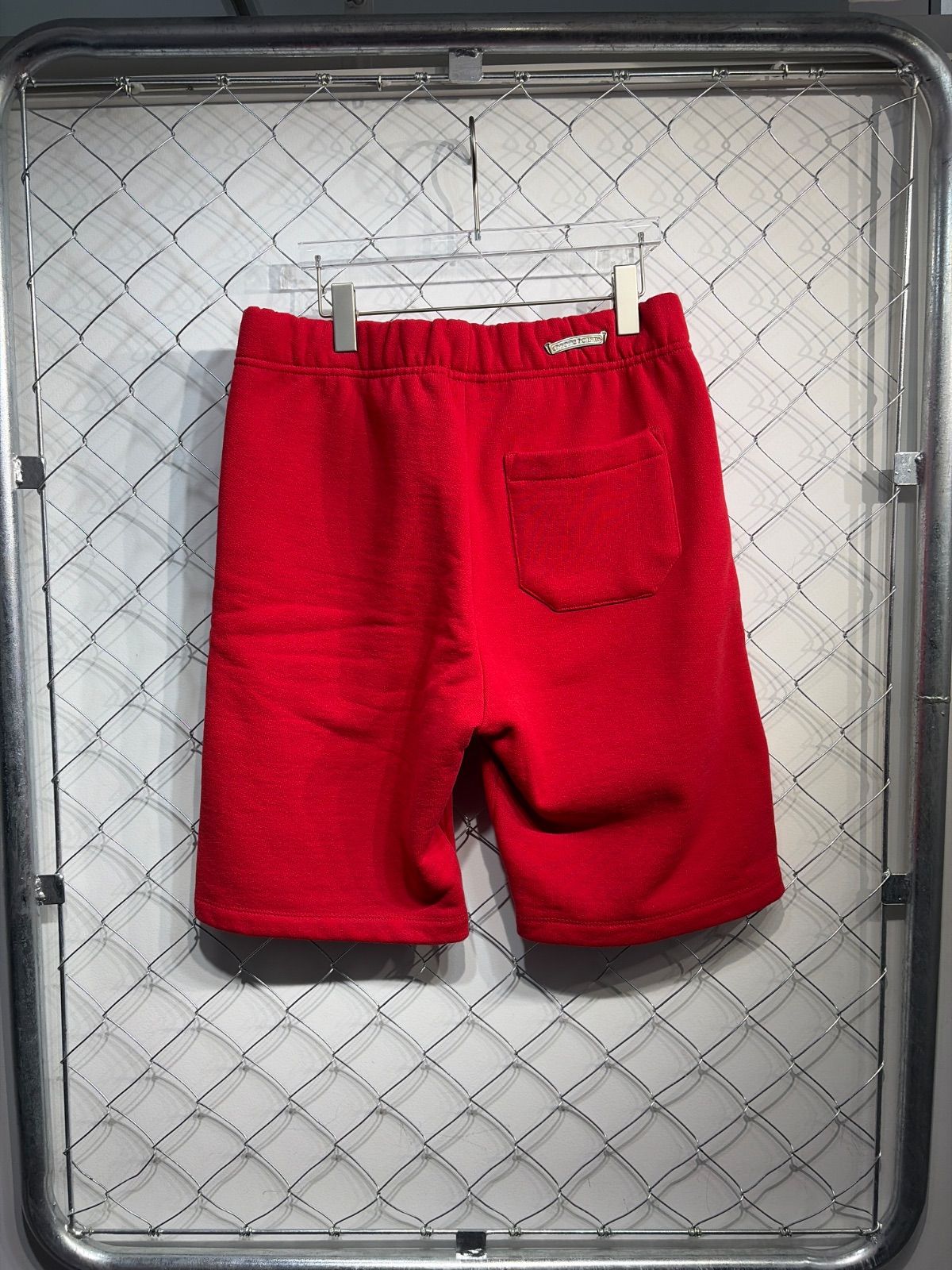 CHROME HEARTS クロムハーツ Y NOT Cemetery Cross Sweat Shorts