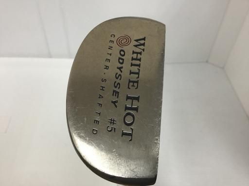 【】 オデッセイ WHITE HOT #5 35インチ パター PT スチール (フレックスその他) メンズ 男性用 右利き 右用 Cランク ゴルフクラブ