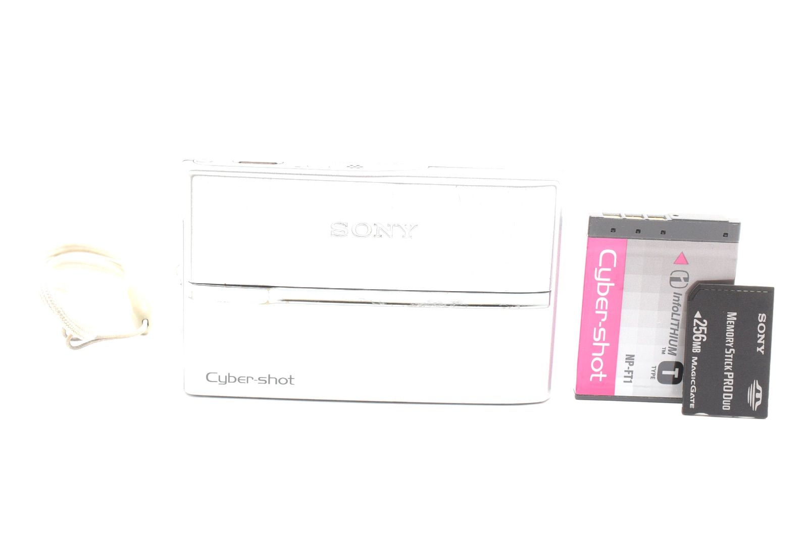 ソニー SONY Cyber-Shot DSC-T9 シルバー メモリースティック付き 