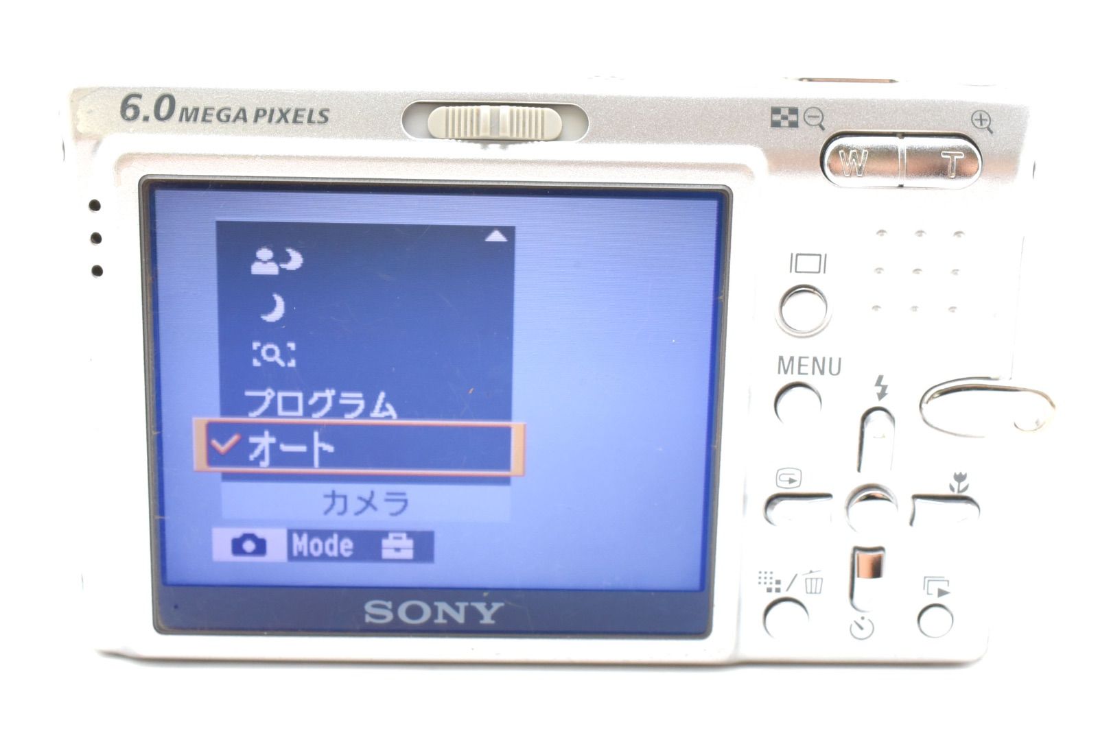 ソニー SONY Cyber-Shot DSC-T9 シルバー メモリースティック付き