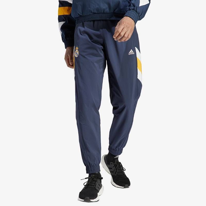 【送料無料・匿名配送】adidas アディダス レアルマドリード トラックパンツ アイコン ウーブン 22/23 紺 ネイビー 新品 正規品 並行輸入 日本未発売