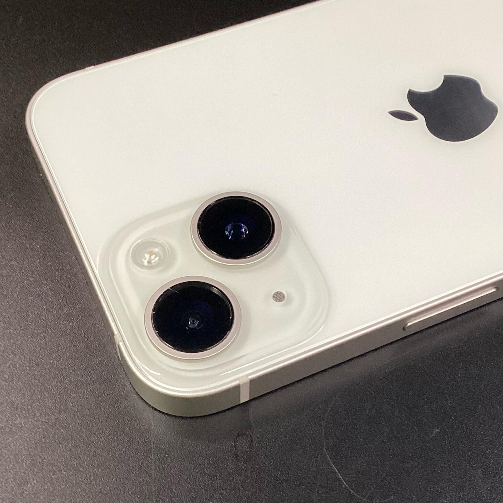iPhone 14 256GB スターライト SIMフリー 白ロム 動作確認済 85%【全額