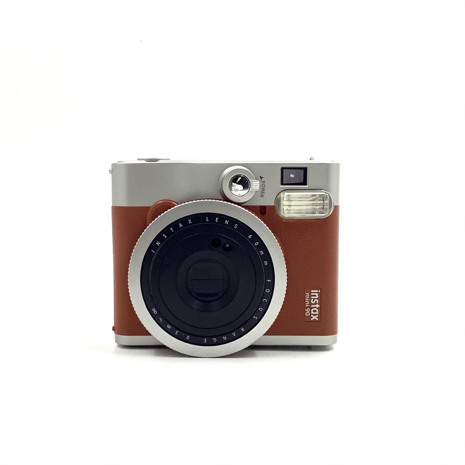 【全額返金保証】【最速発送】FUJIFILM INSTAX MINI 90 ネオクラシックブラウン 美品 動作確認済