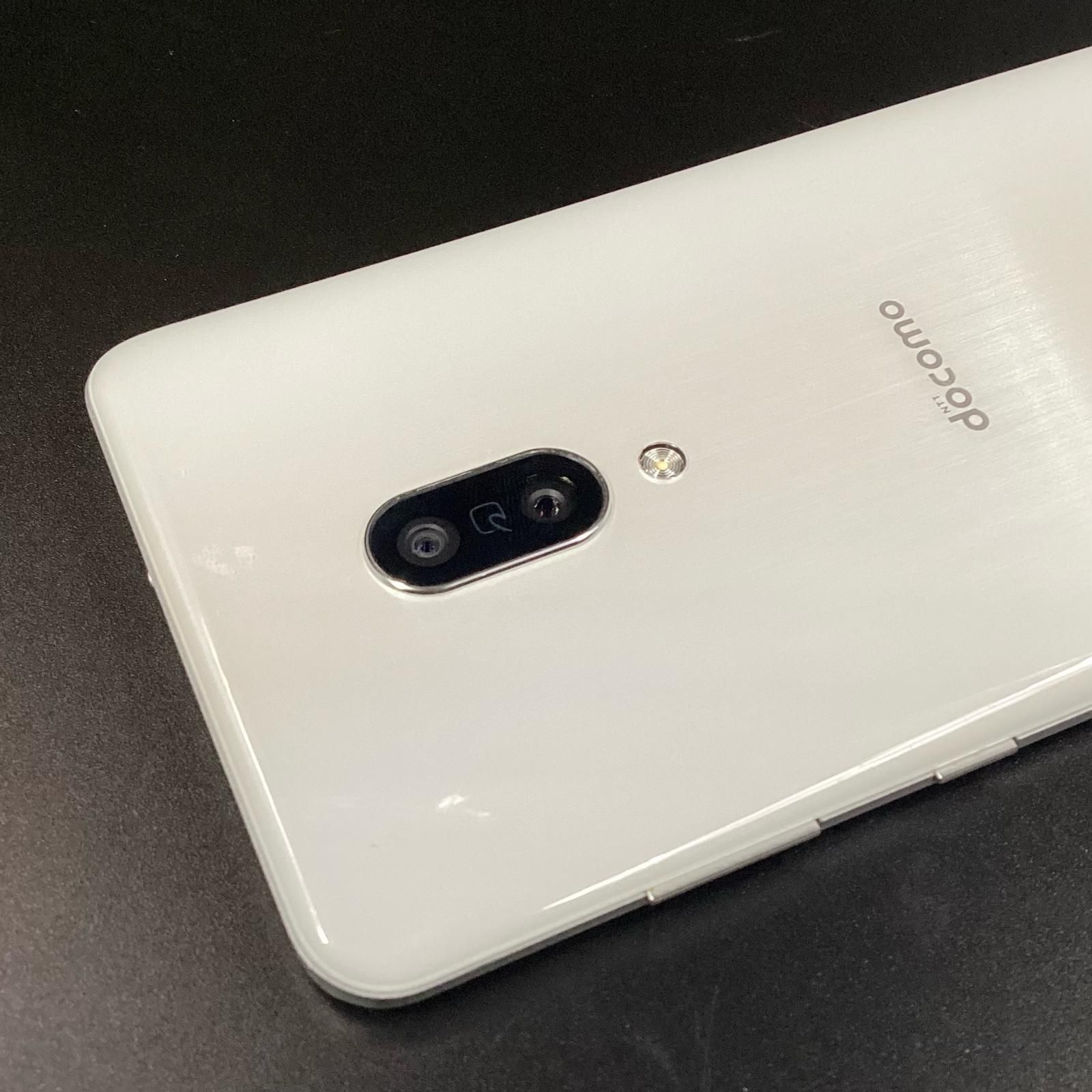 SHARP AQUOS zero2 256GB ミスティホワイト docomo SH-01M 白ロム 動作