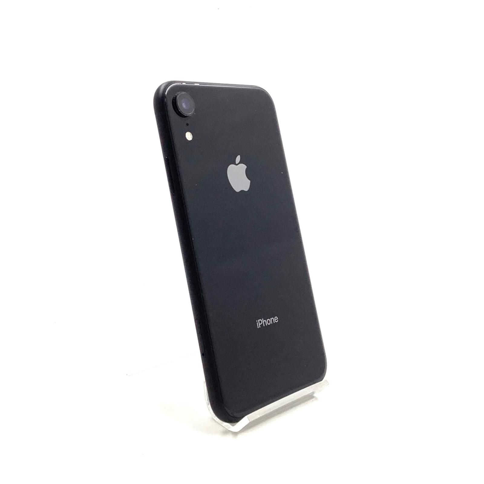 【全額返金保証】【最速発送】 iPhone XR 64GB ブラック docomo 白ロム 動作確認済 84%