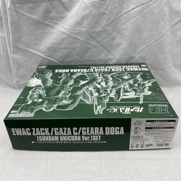中古】ｶﾞﾝﾀﾞﾑ）PB限定 1/144 HGUC ｱｲｻﾞｯｸ/ｶﾞｻﾞC/ｷﾞﾗ・ﾄﾞｰｶﾞ(ﾕﾆｺｰﾝVer