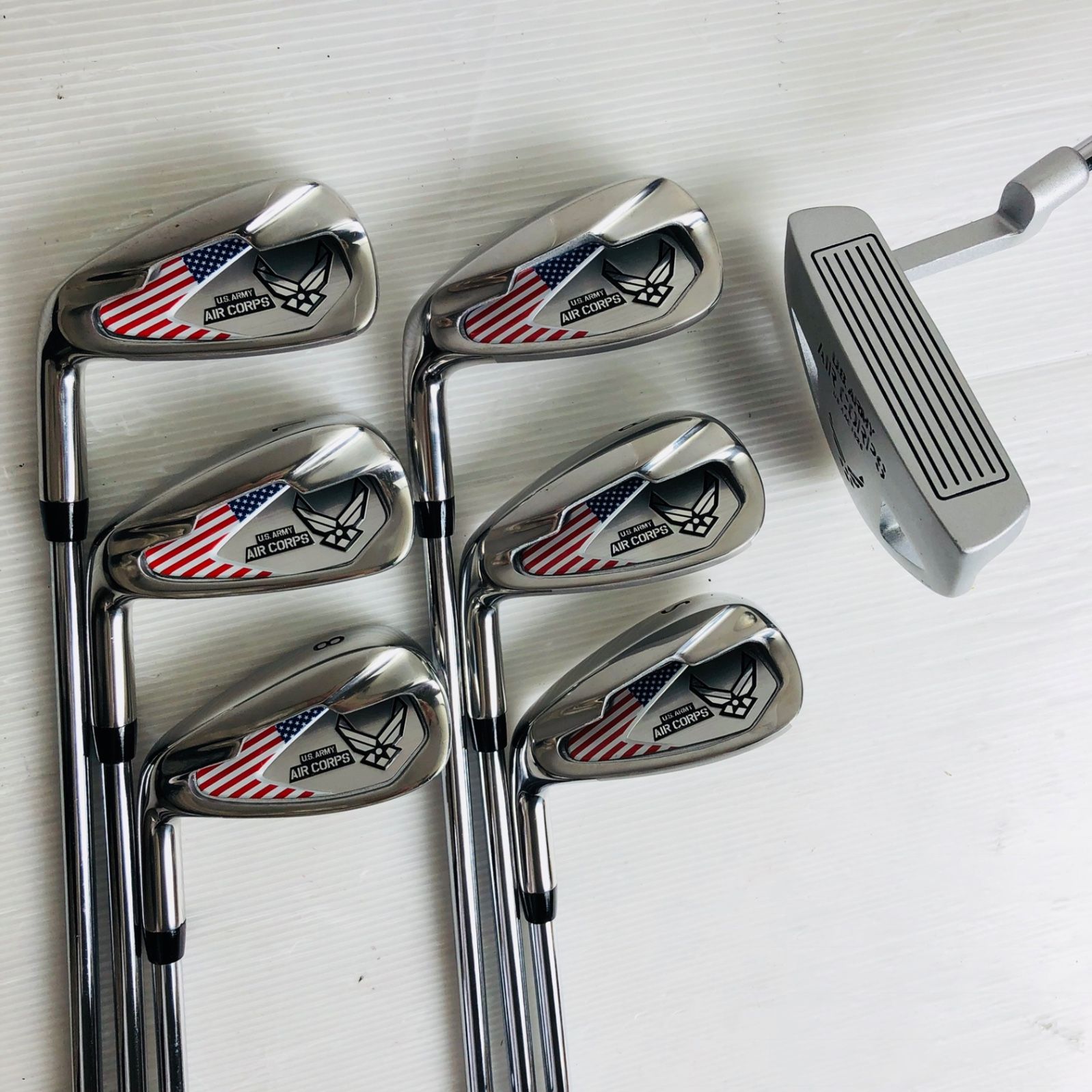 レフティ 左利き US ARMY ユーエスアーミー AIR CORPS メンズ ゴルフ