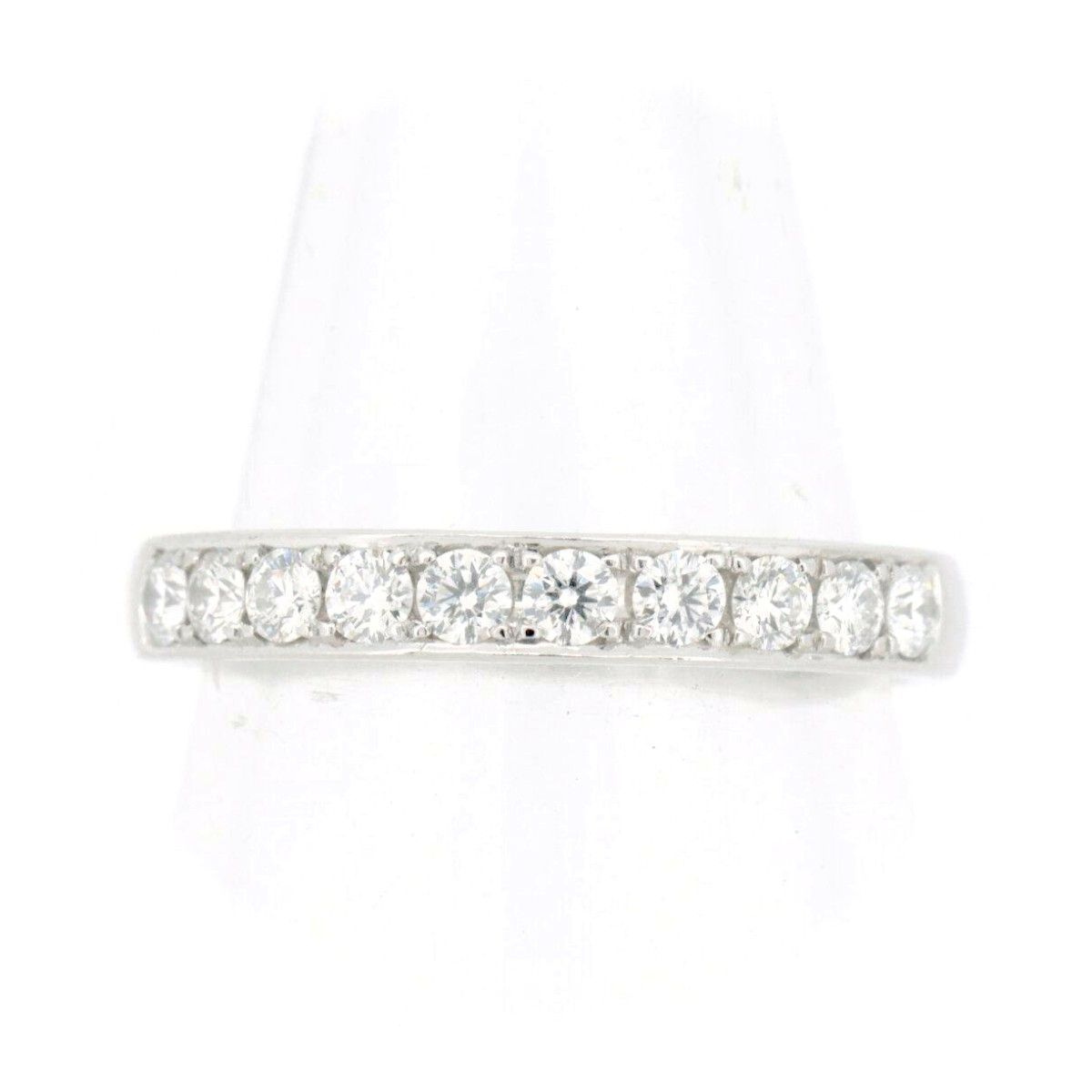 ヴァンドーム青山 ハーフエタニティ ダイヤモンド リング 指輪 0.33ct 