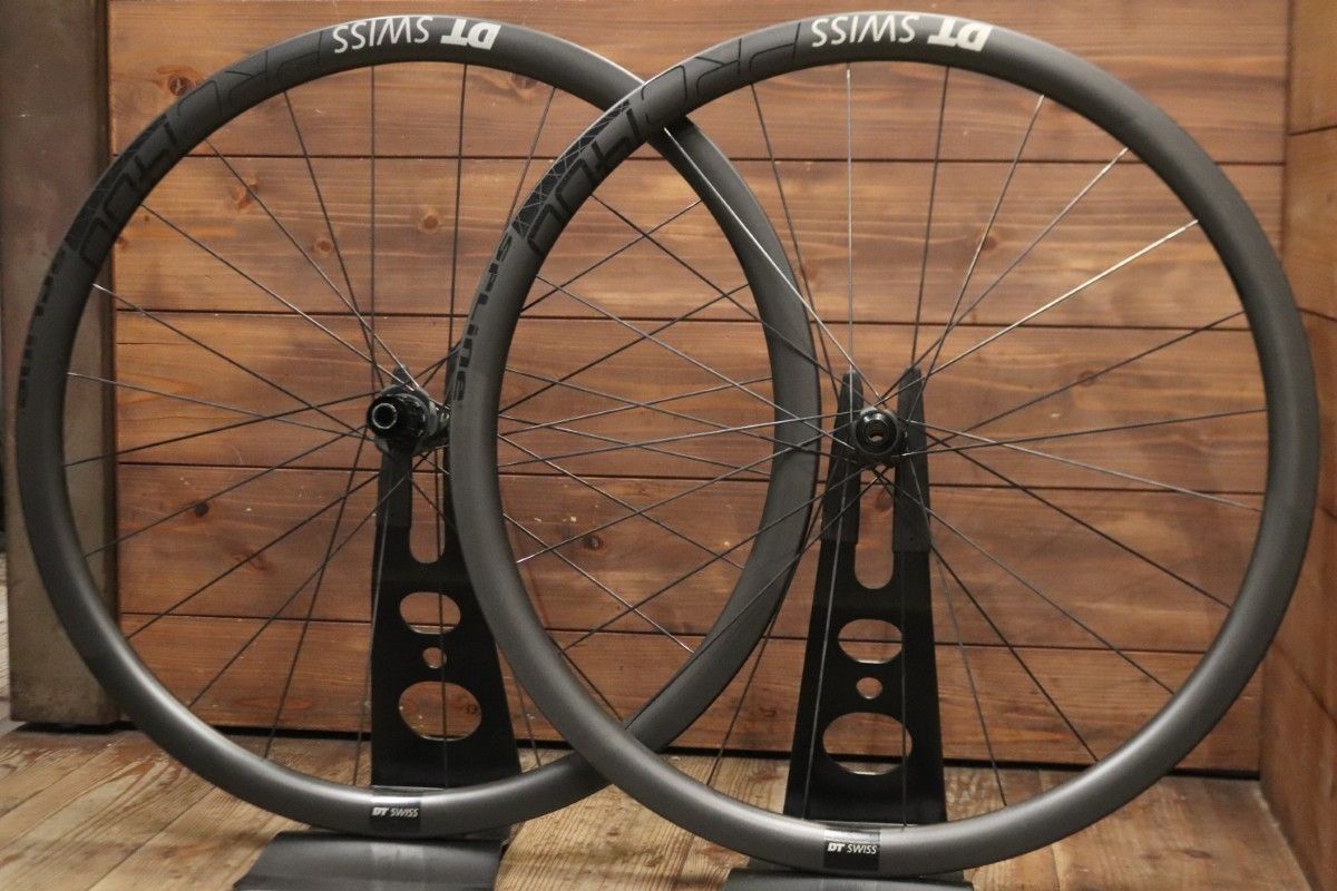 DT SWISS PRC 1400 SPLINE DB 35 カーボン チューブレス ホイール
